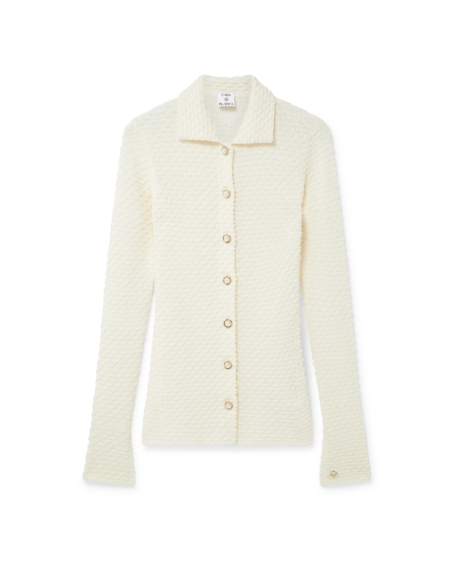 Textured Knitted Shirt