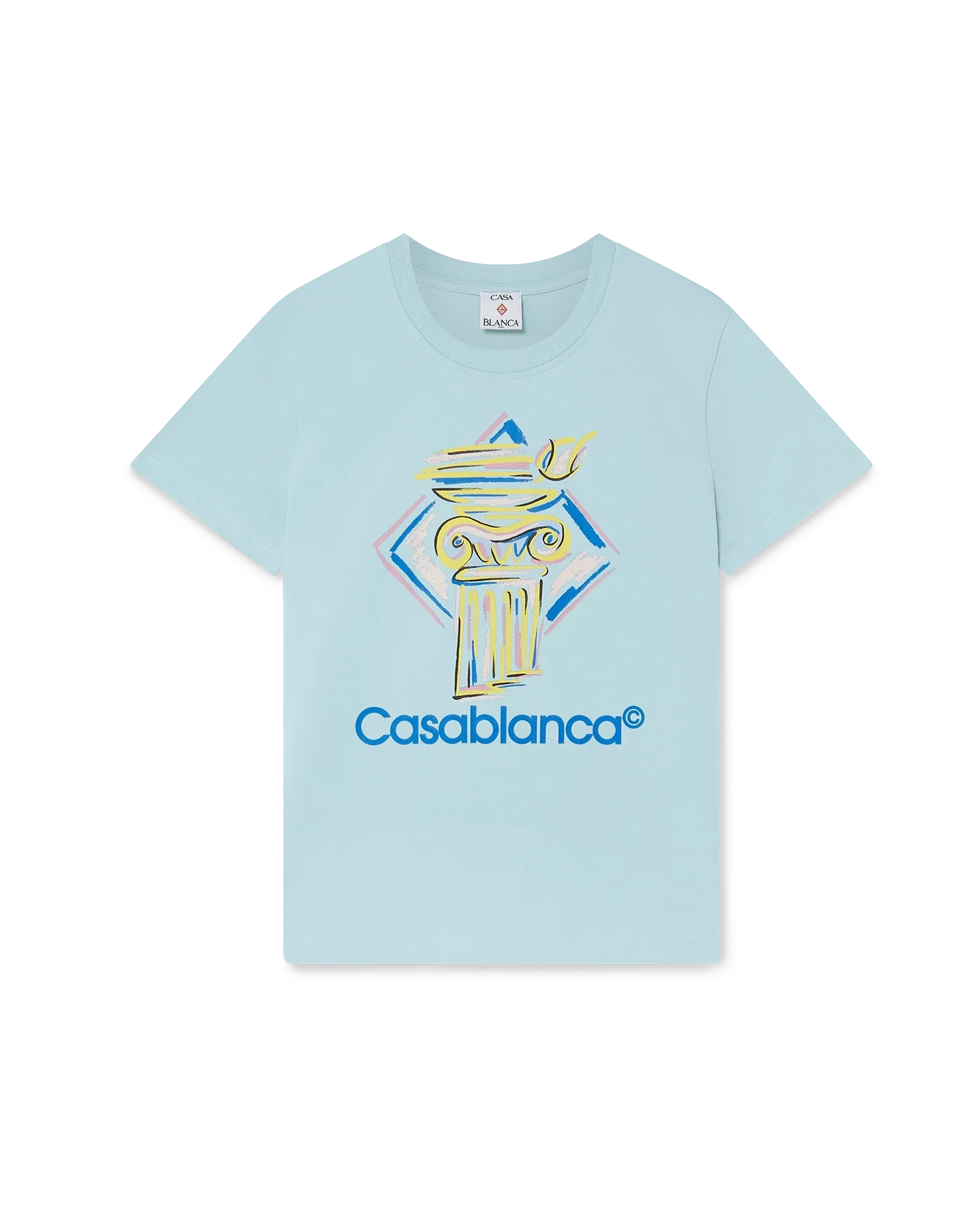 Diamond Column Short Sleeve T-Shirt