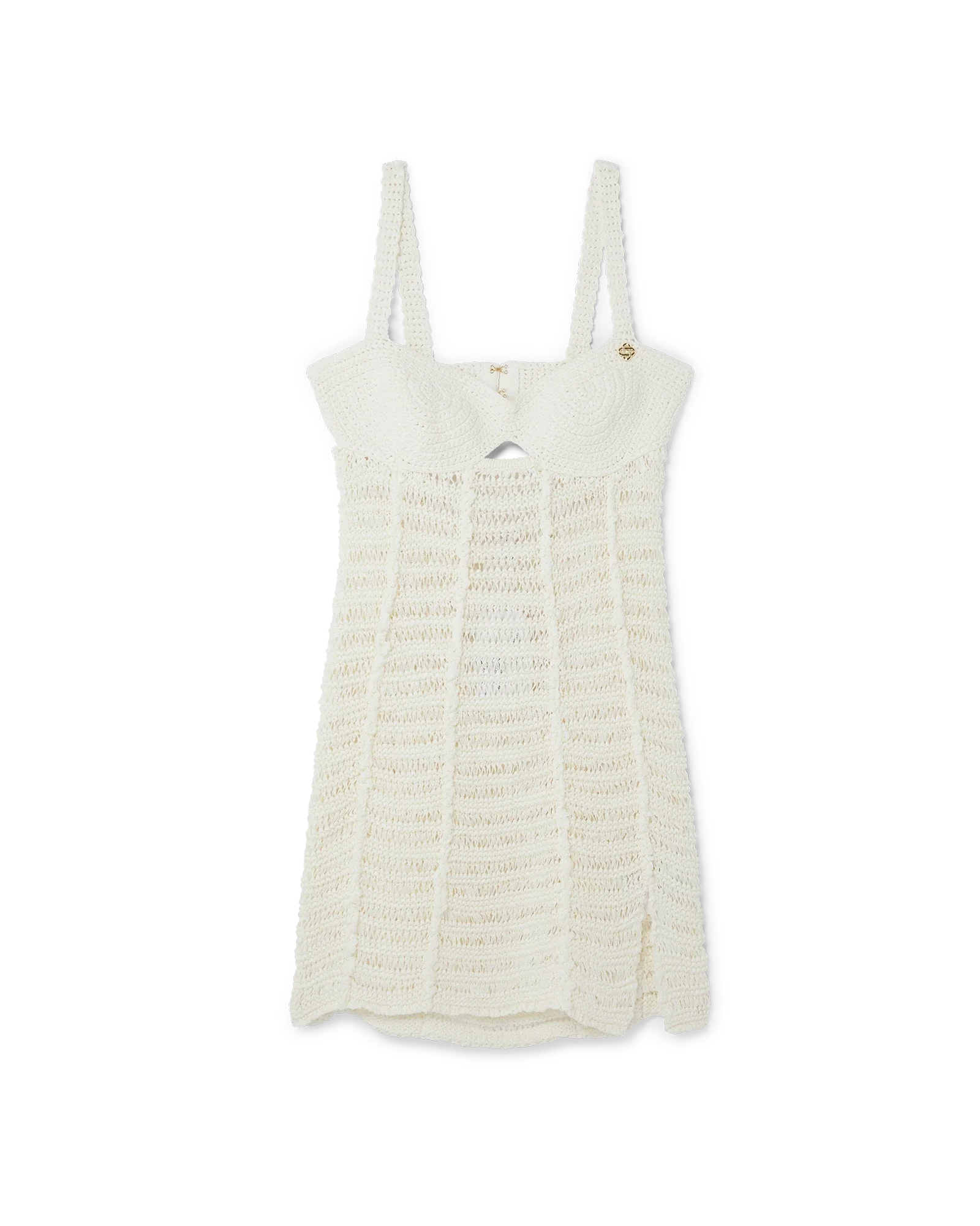 Crochet Bustier Dress