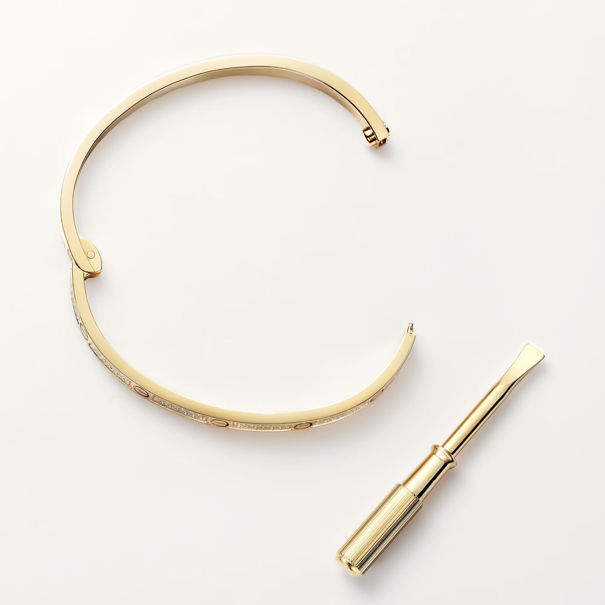 AV Amour bracelet, small model, paved