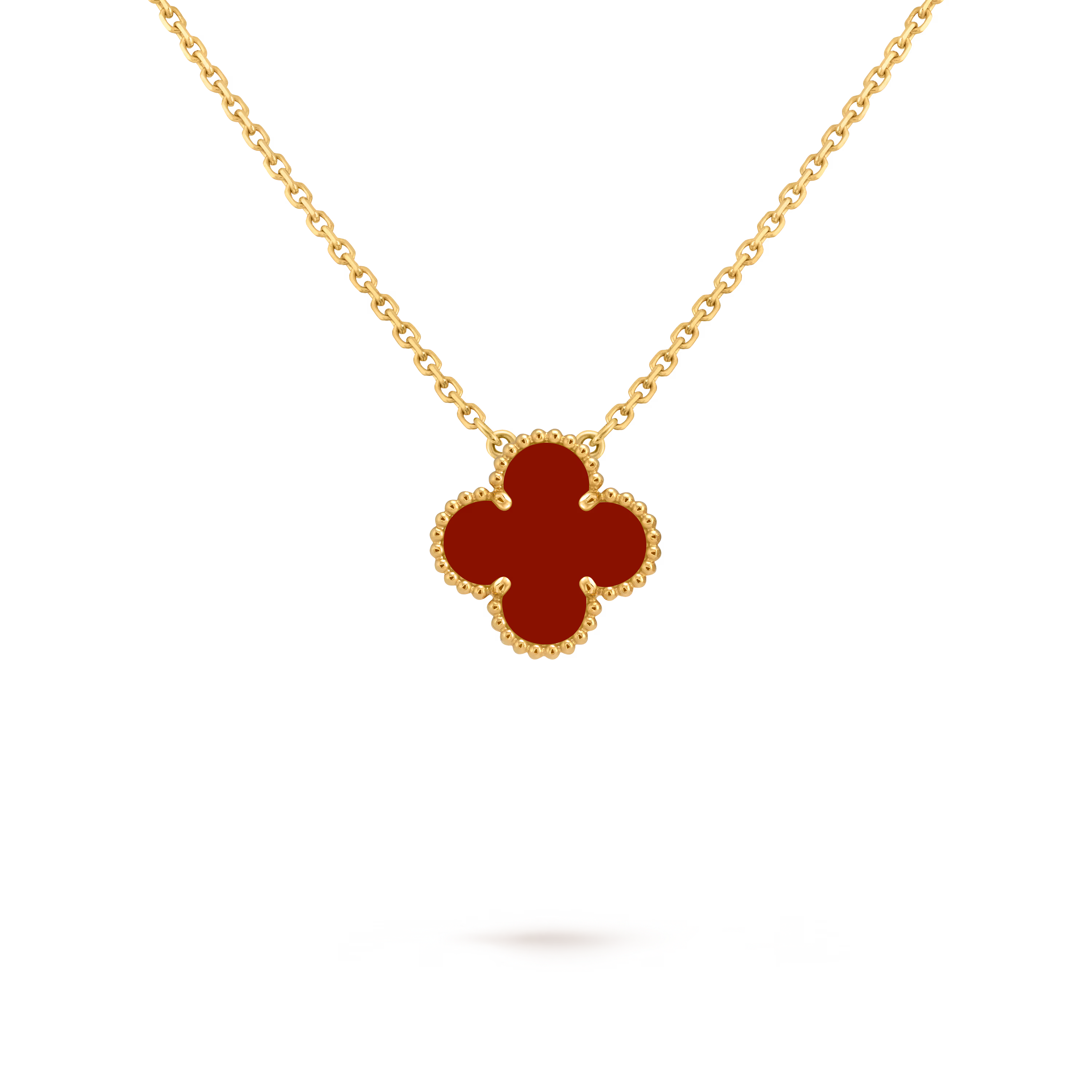 AV four leaf clover necklace