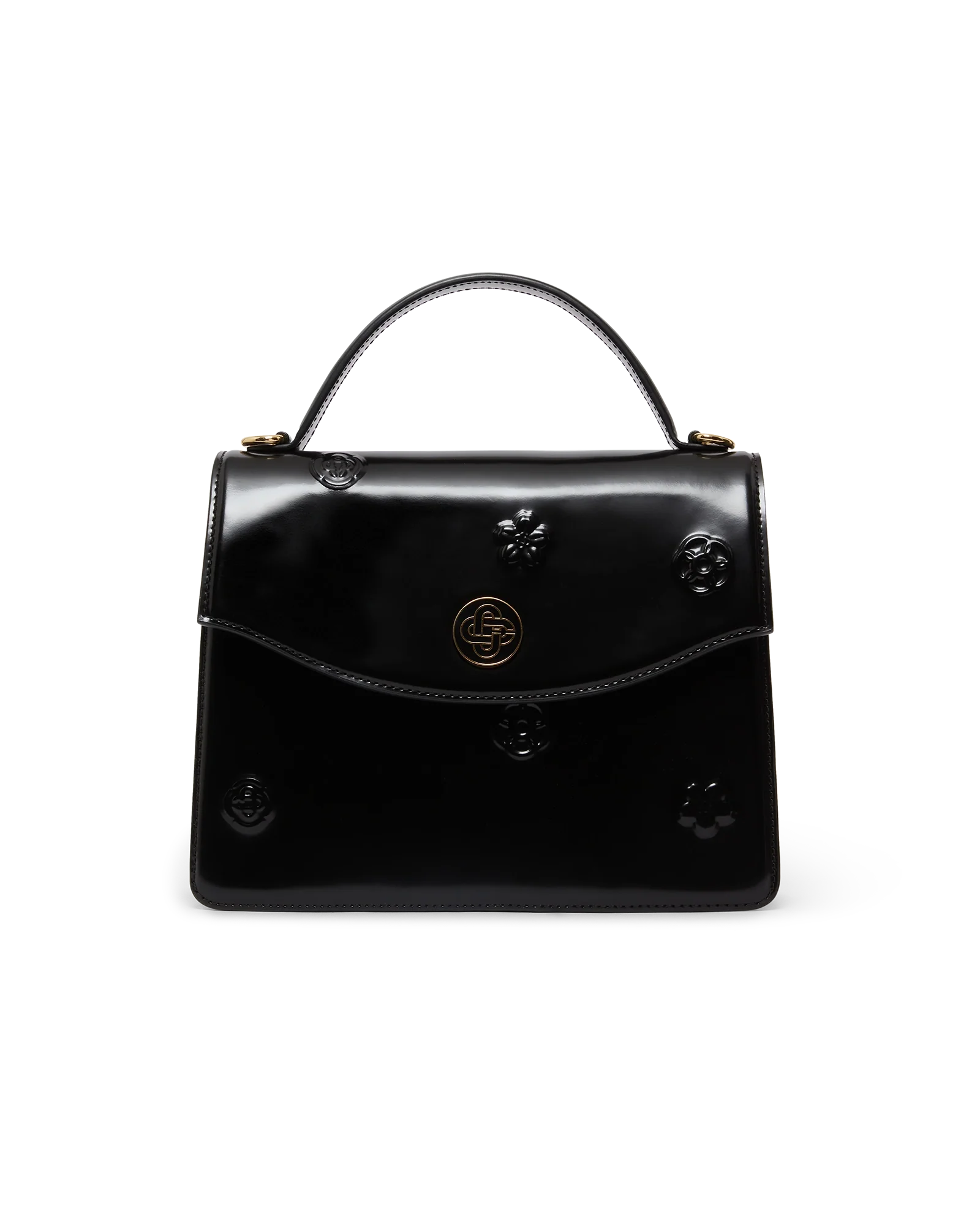 Black Emblems Jeanne Bag
