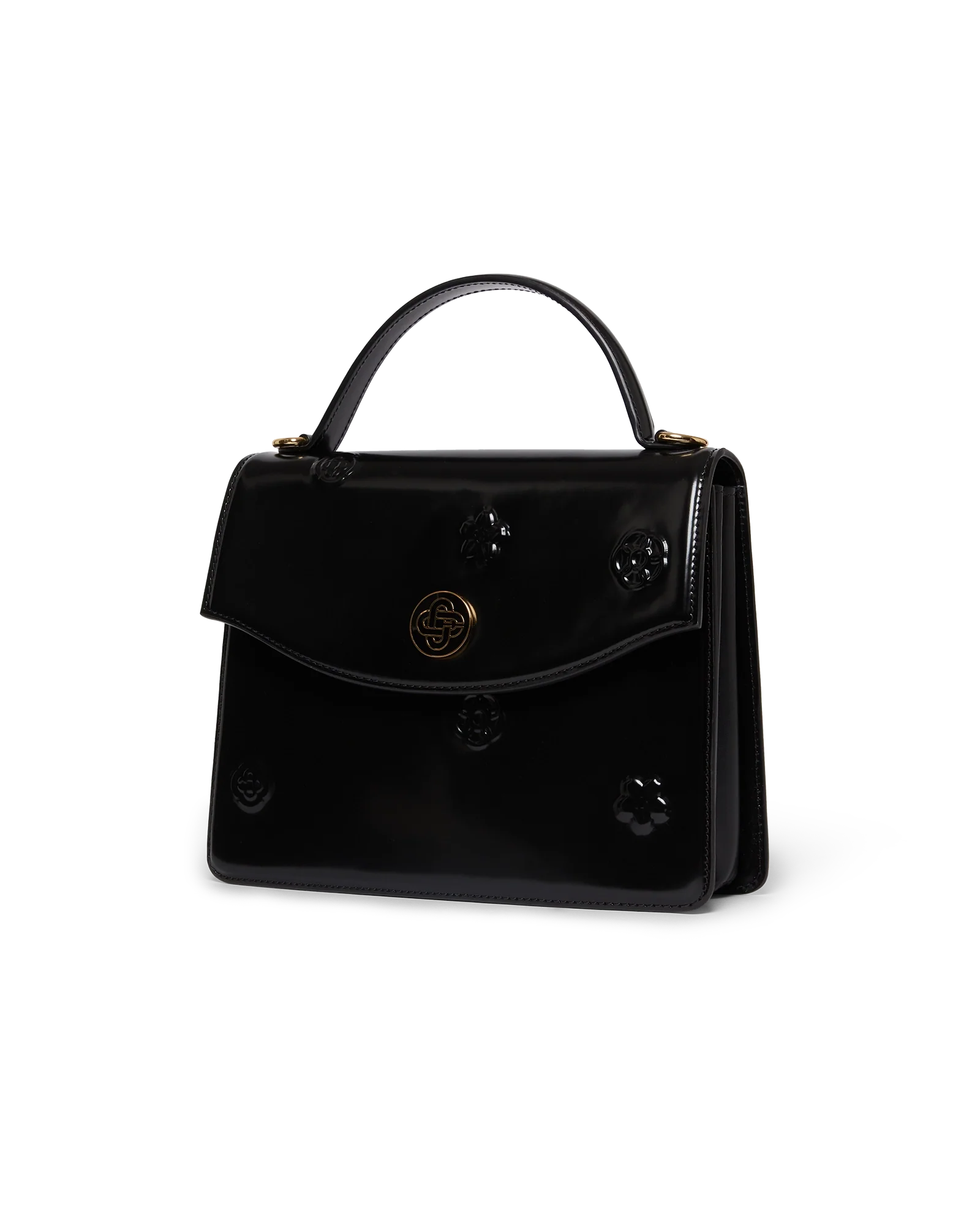 Black Emblems Jeanne Bag