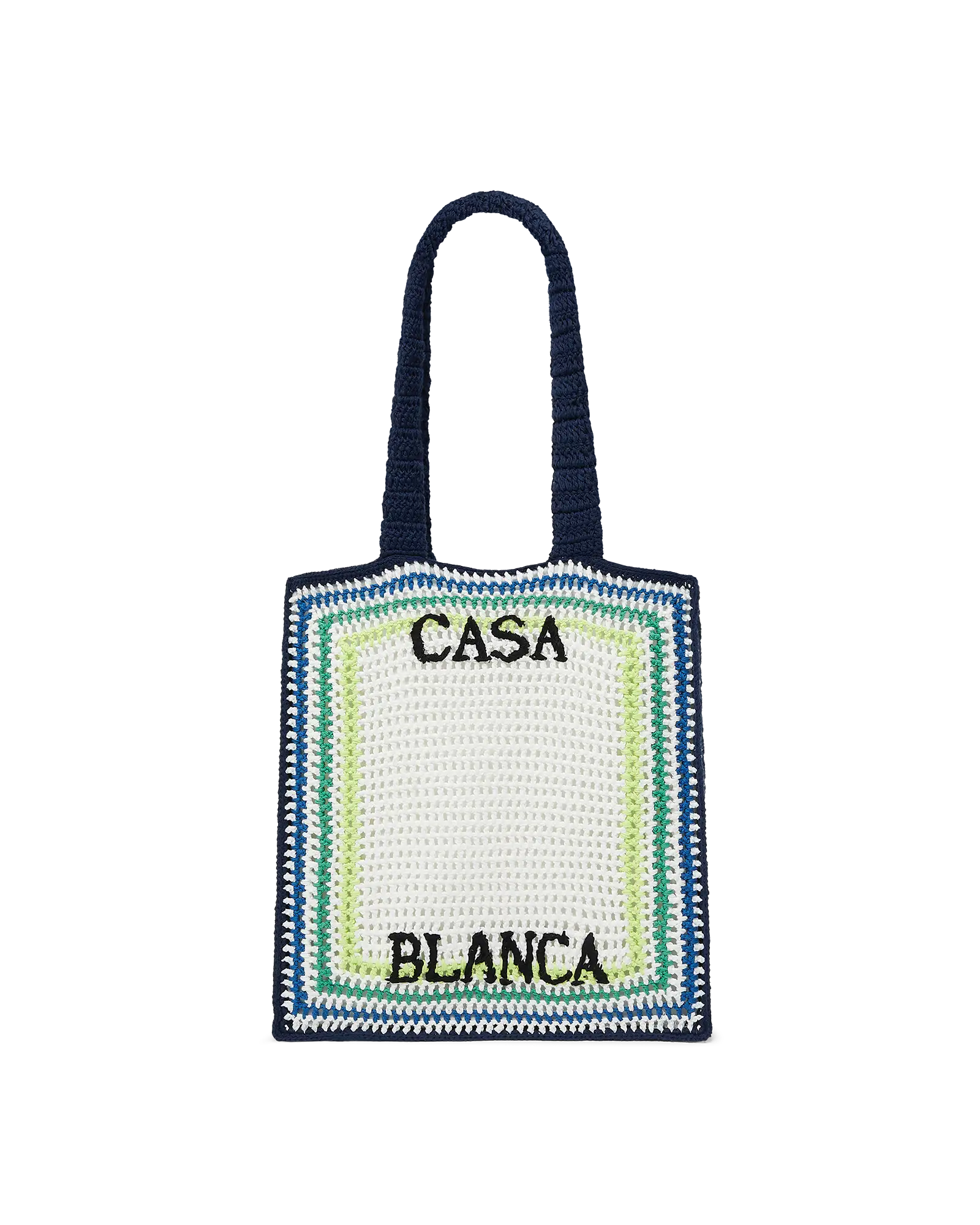 Stripe Crochet Bag