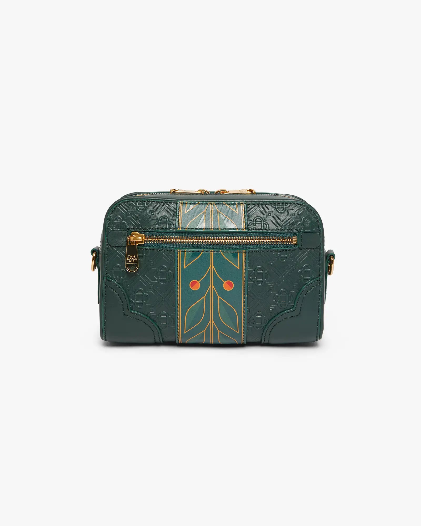 Green Monogram Crossbody Bag
