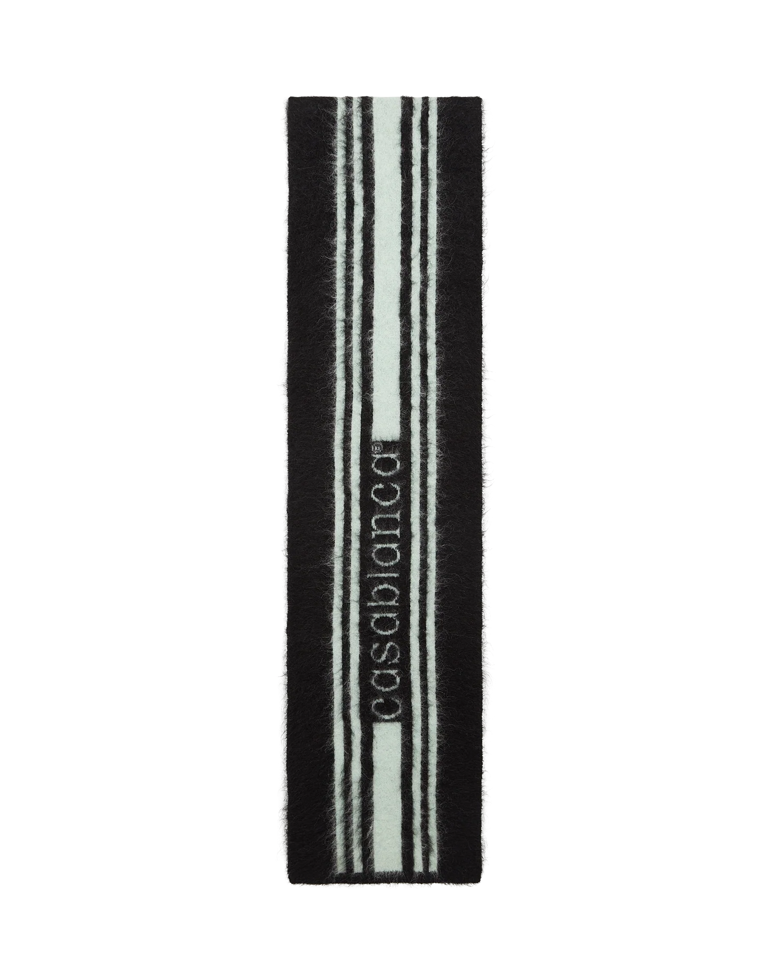 Stripe Mohair Scarf