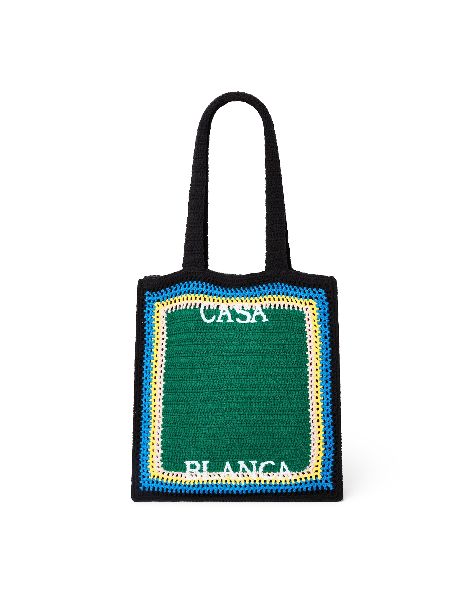 Stripe Crochet Bag