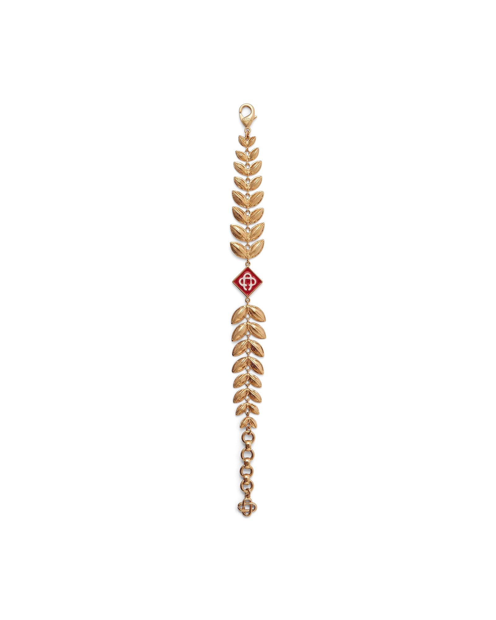 Gold Laurel Leaf Bracelet