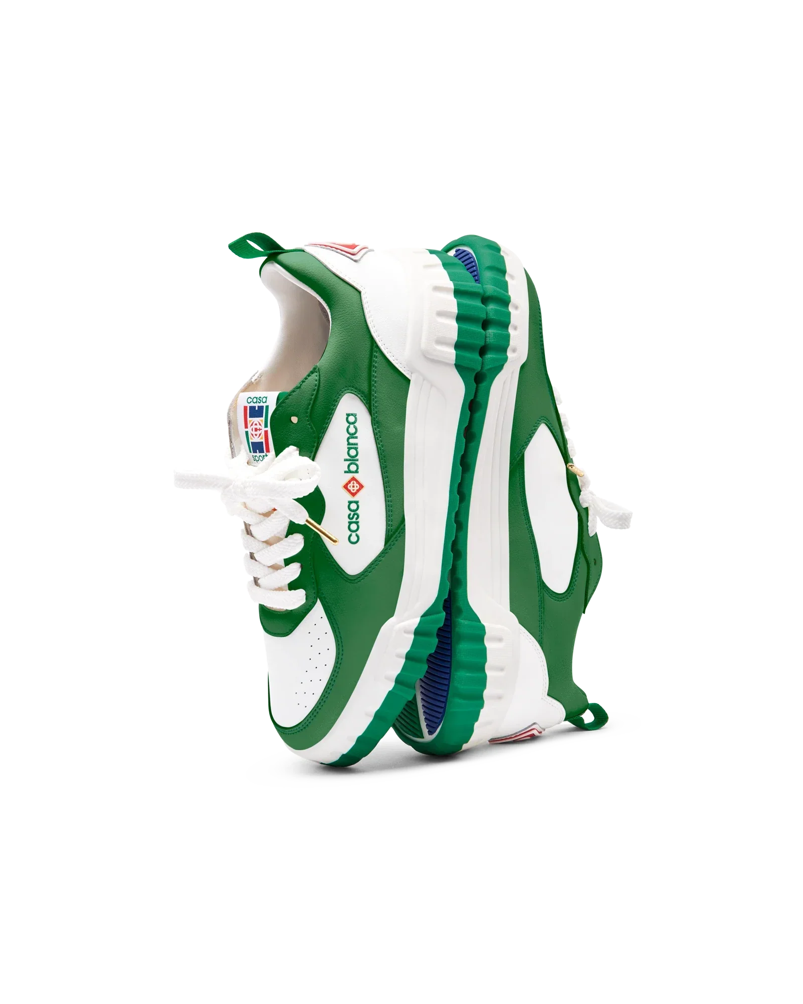 Men's Court Green & White Sneaker