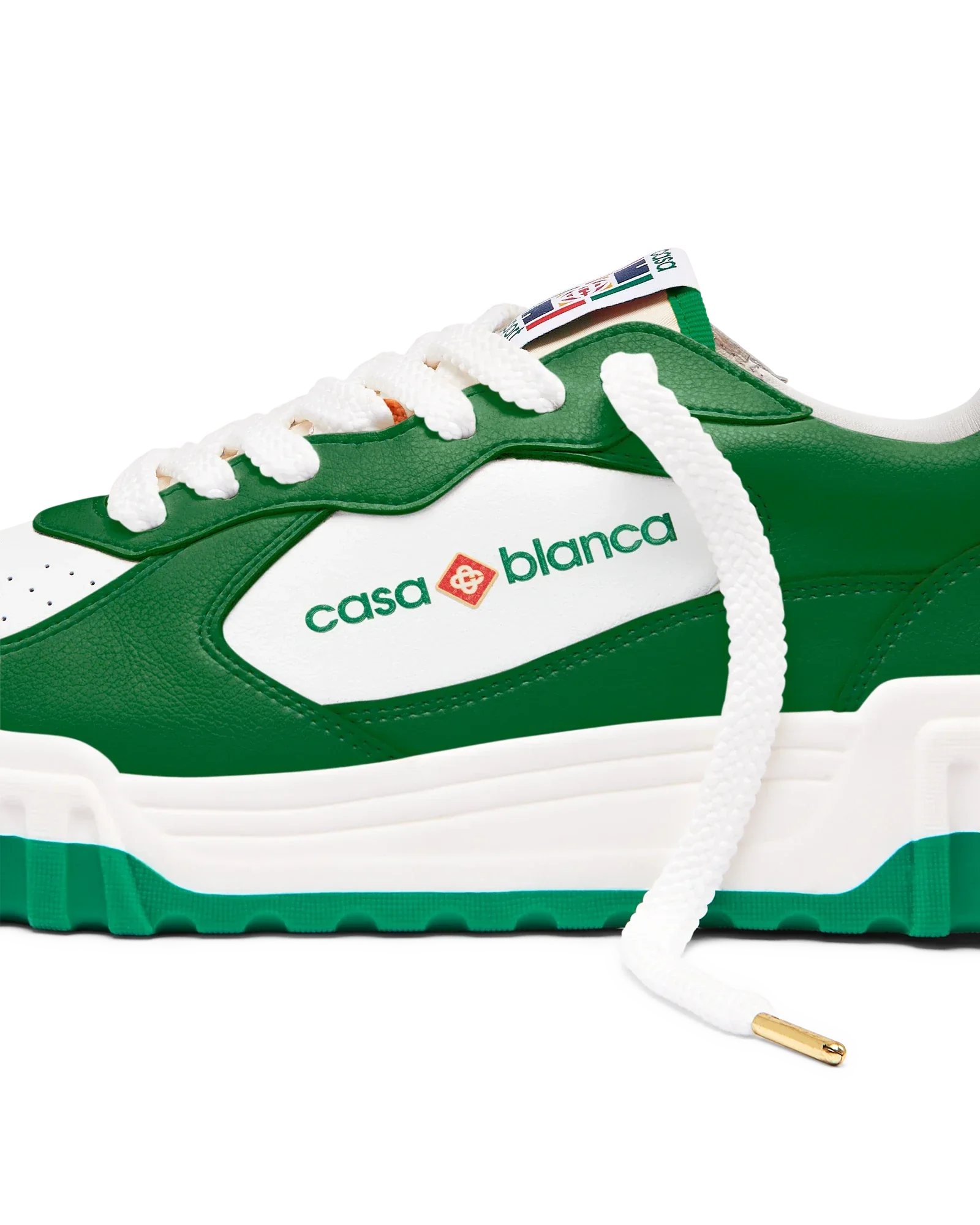 Women's Court Green & White Sneaker