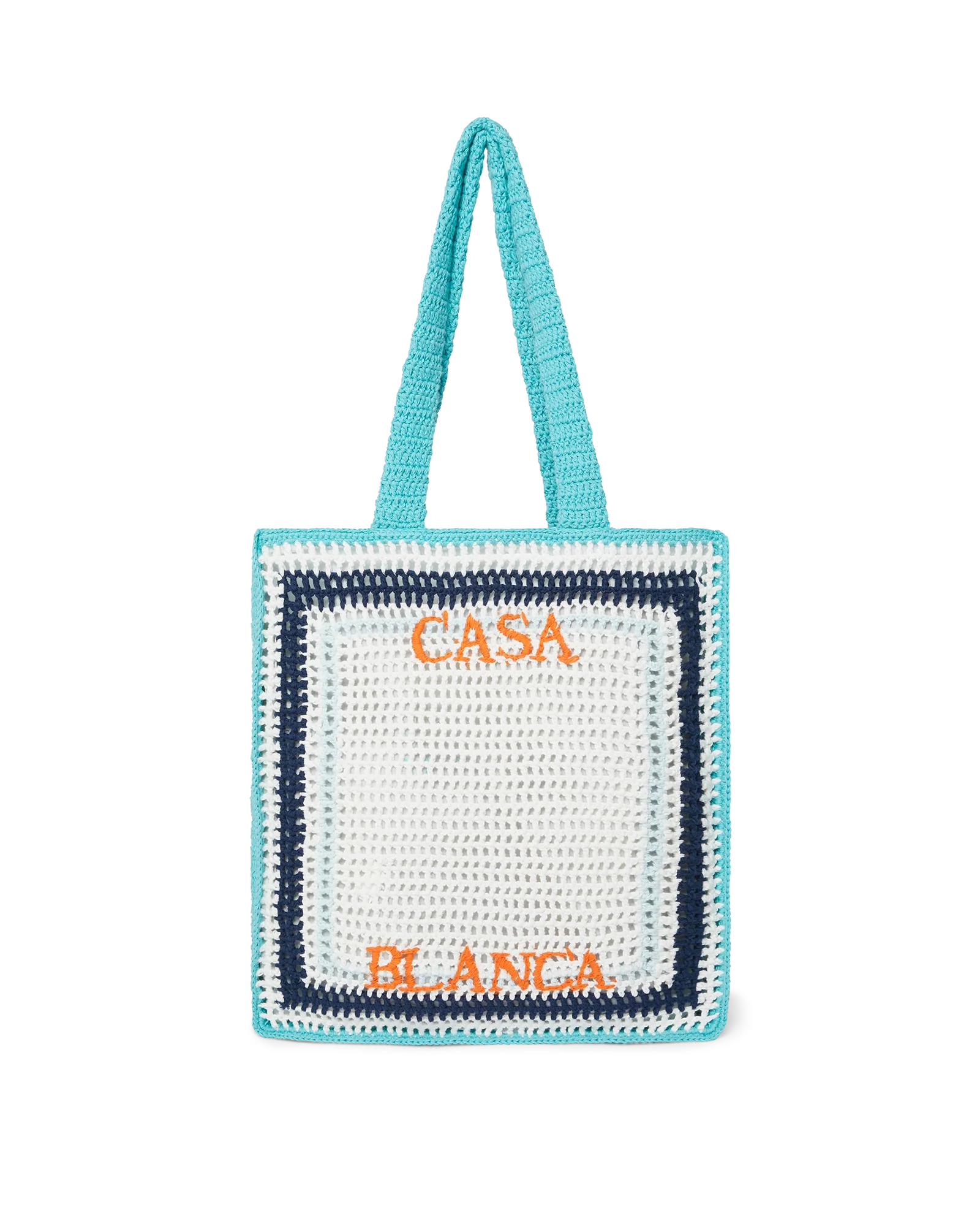Stripe Crochet Bag