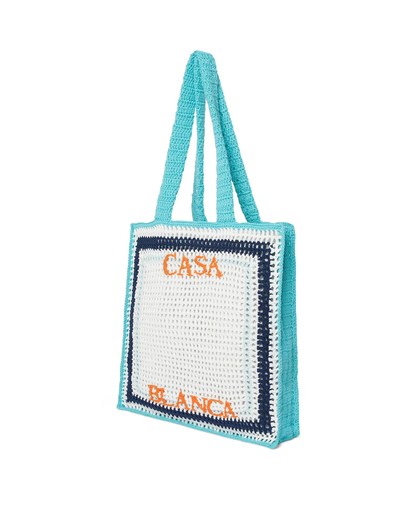 Stripe Crochet Bag