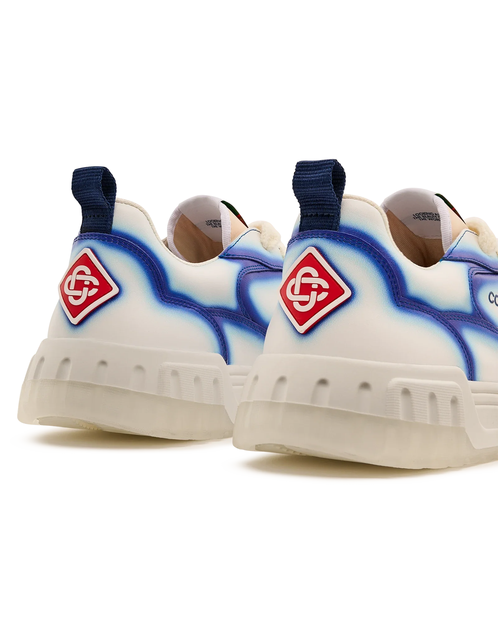 Men's Court Blue Fade Sneaker