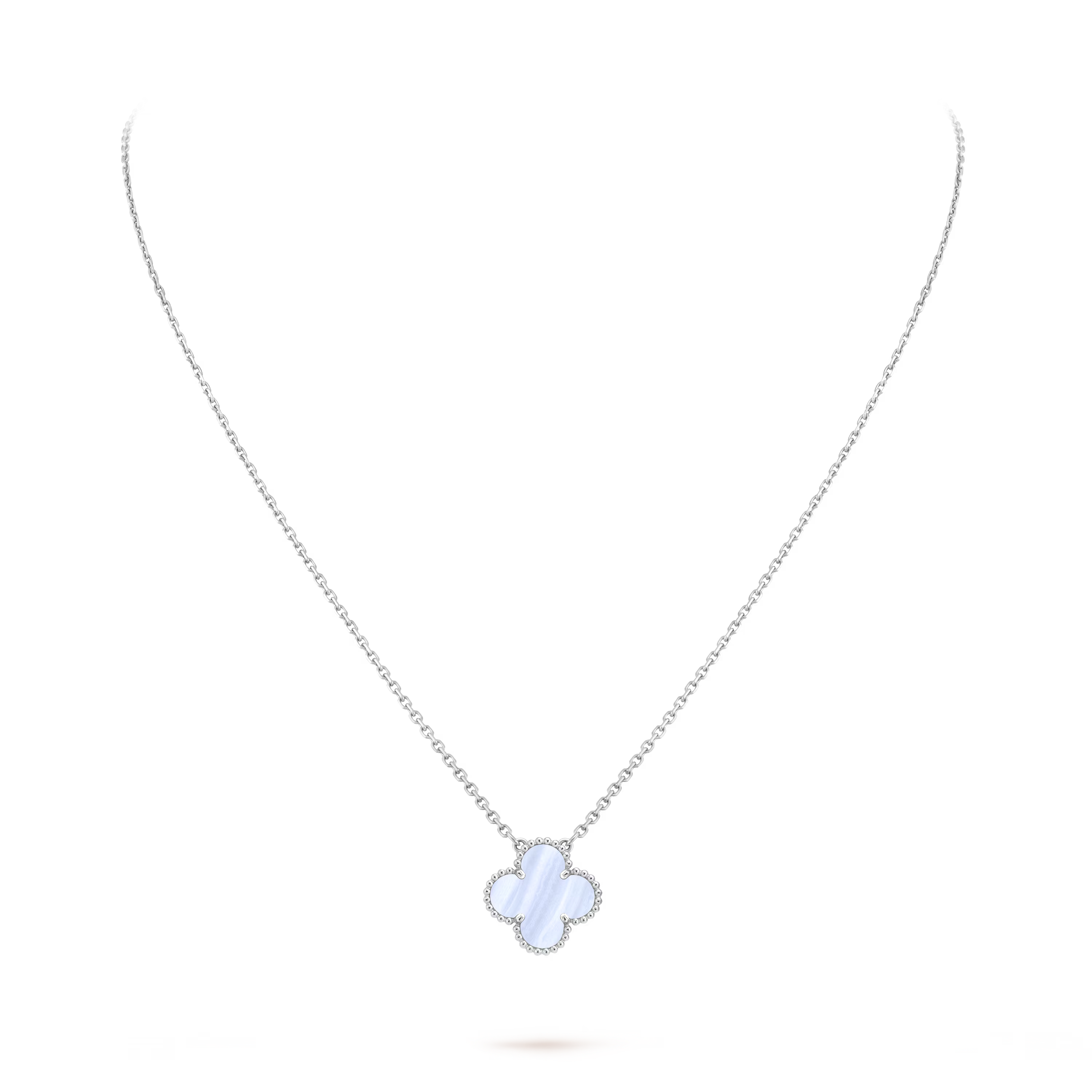AV four leaf clover necklace