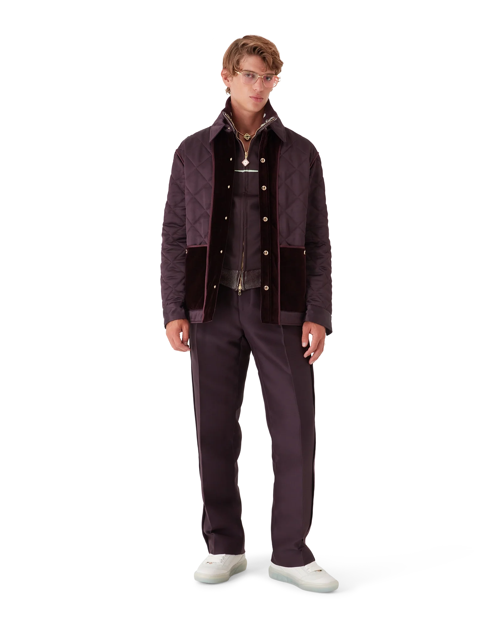 Satin Quilted Jacket