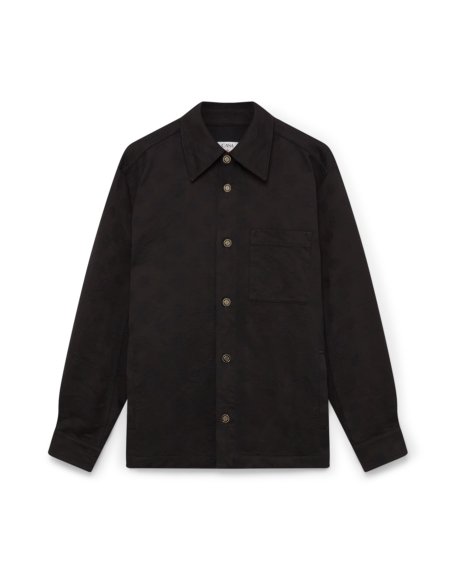 Denim Monogram Overshirt