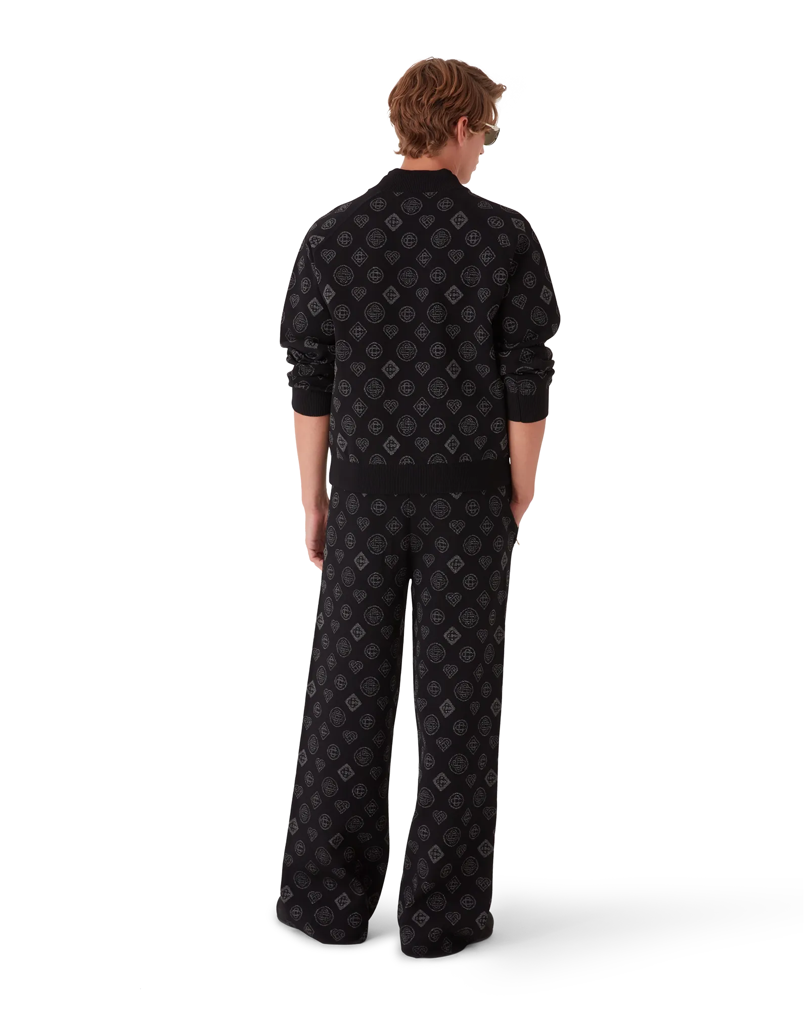 Monogram Jacquard Bomber Jacket