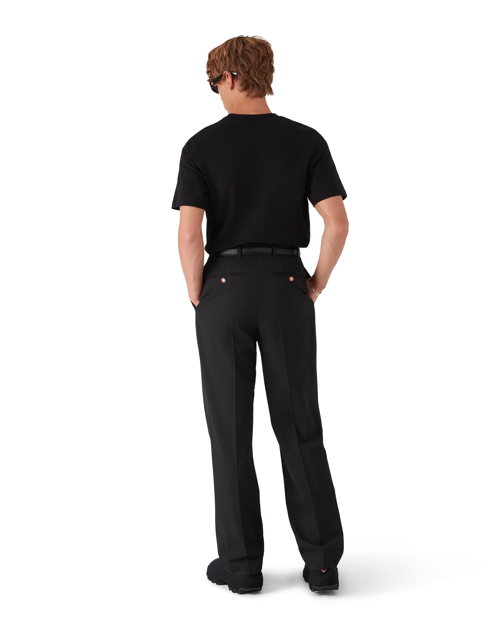 Wool Tailoring Pleated Trousers