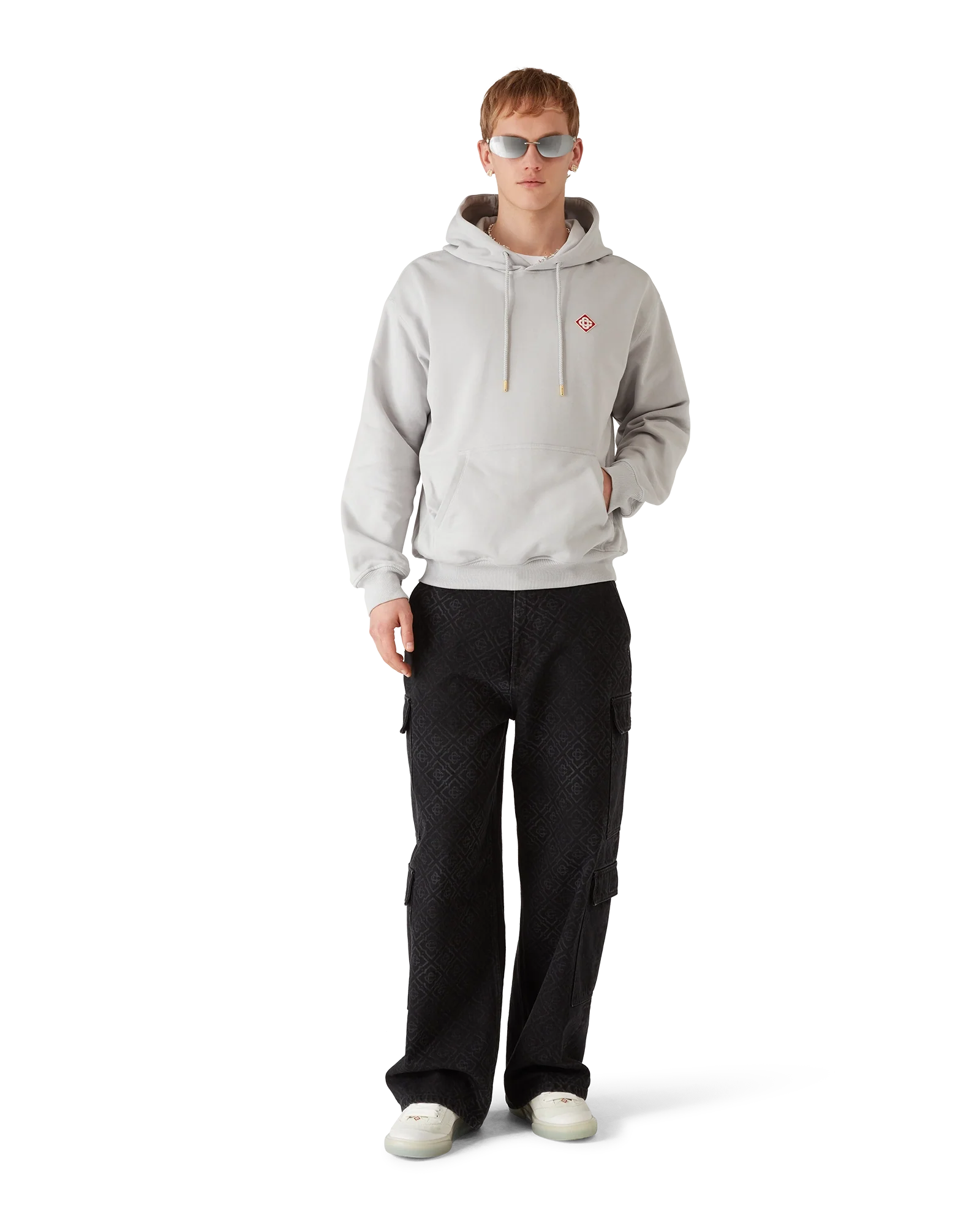 Diamond Logo Hooded Sweatshirt