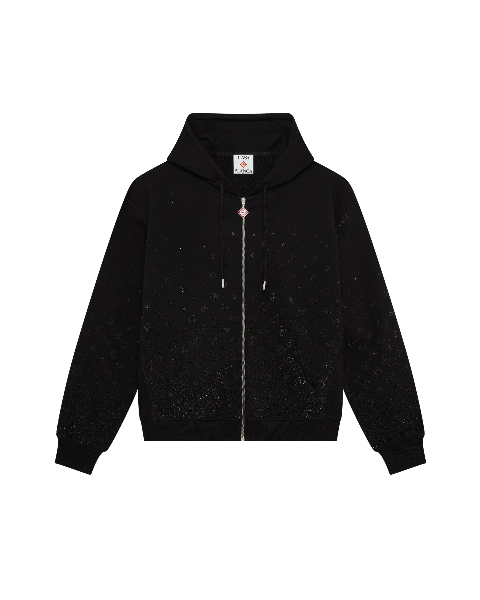 Crystal Monogram Long Sleeve Sweatshirt