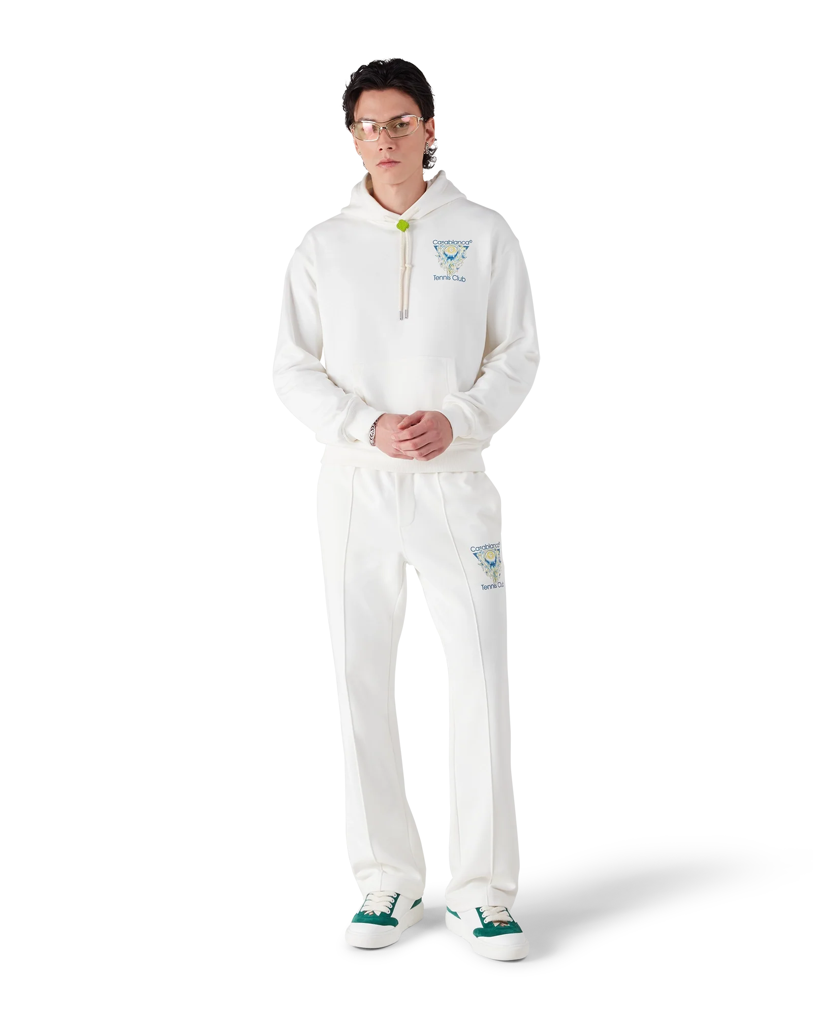 Tennis Club Icon Pintuck Jogger