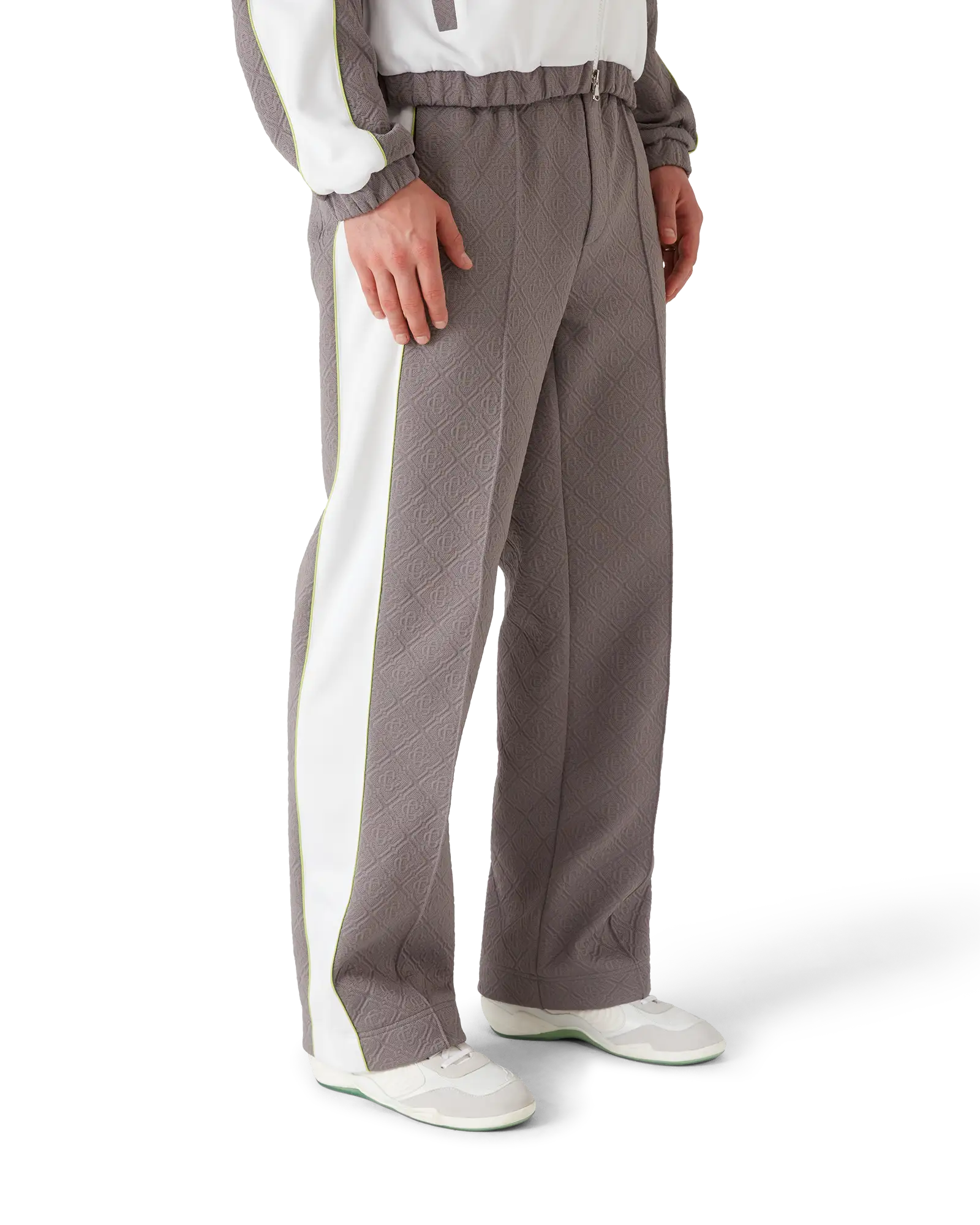 Tennis Jacquard Track Pants