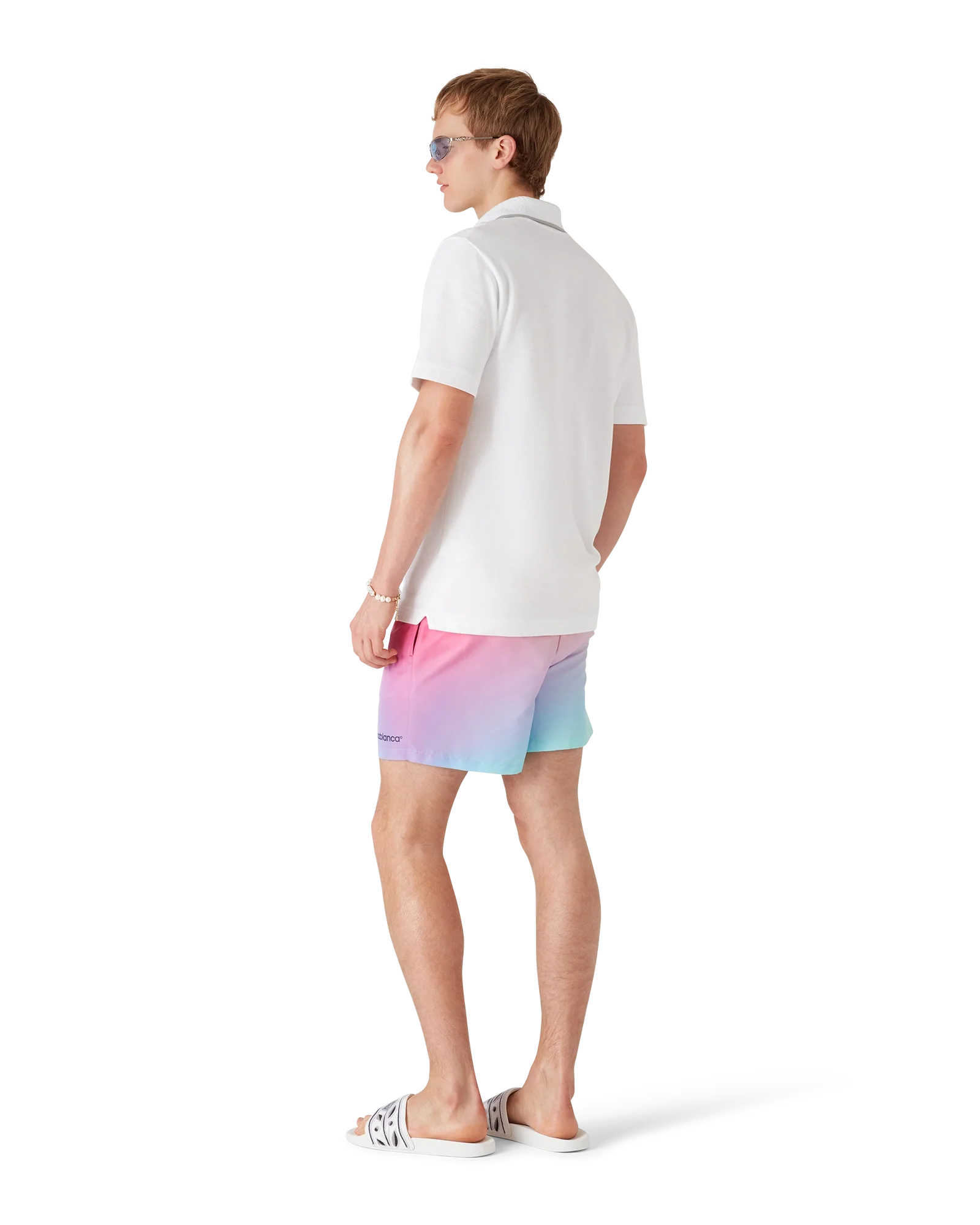 Gradient Printed Swim Shorts