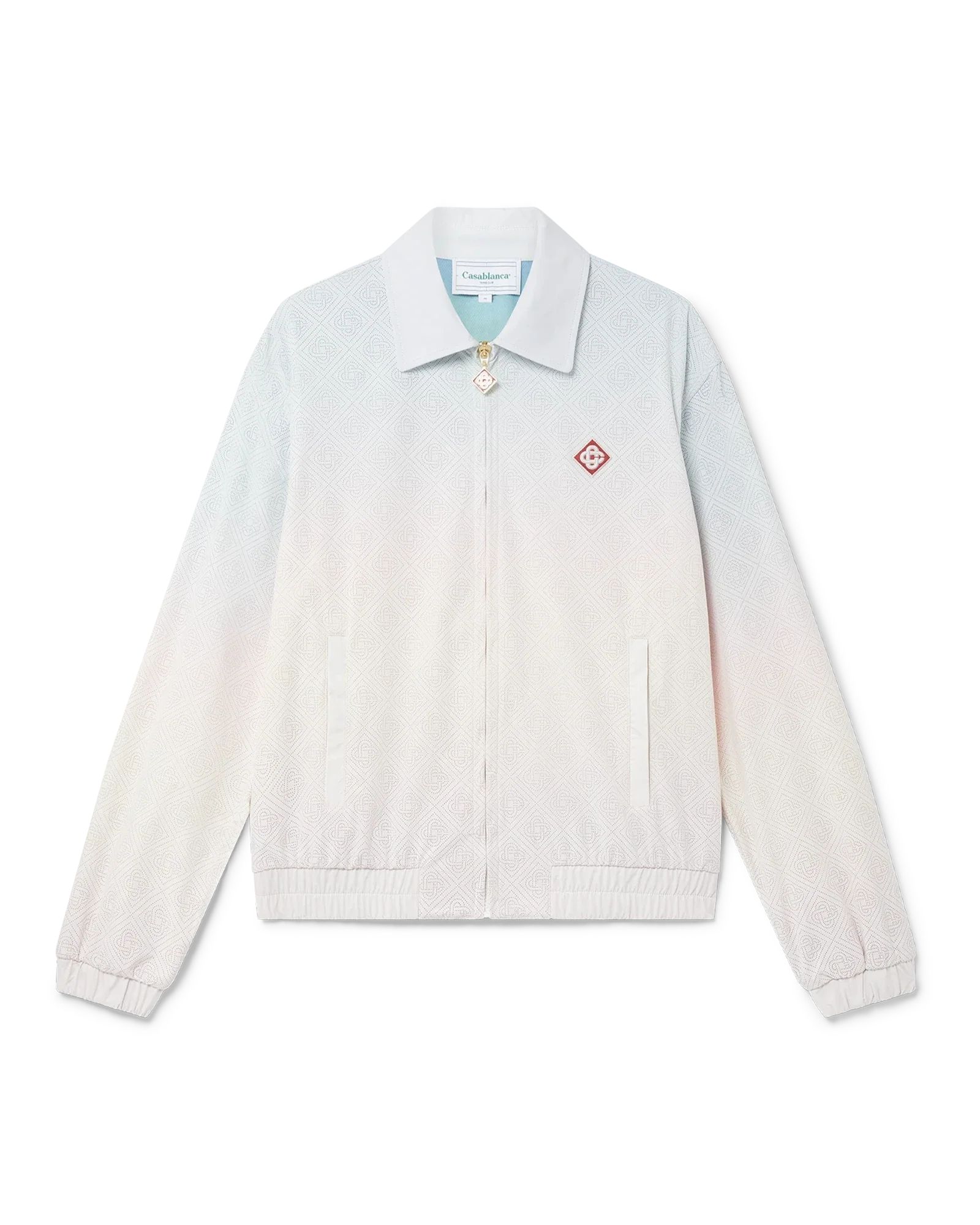 Gradient Laser Detail Track Jacket