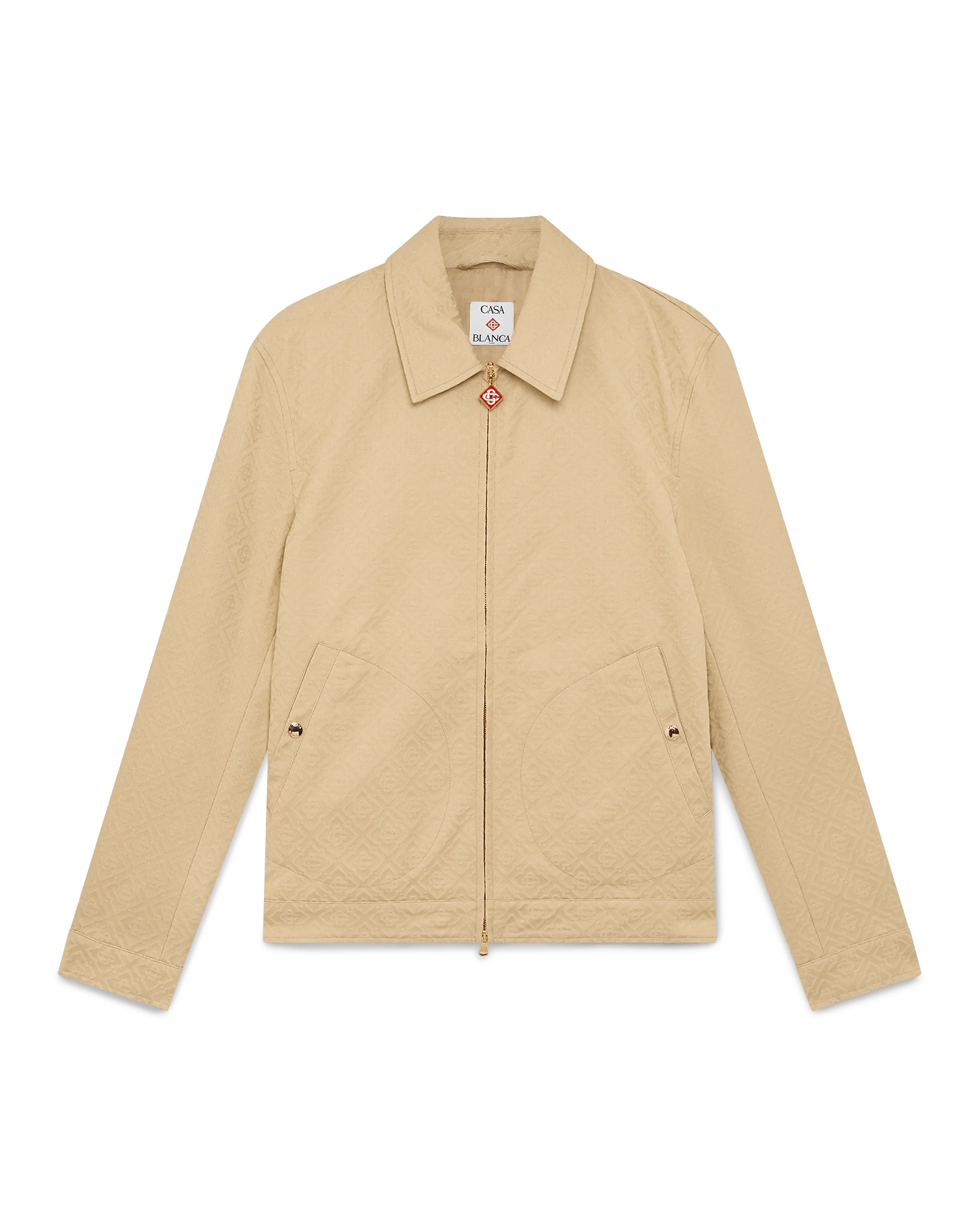 Cotton Monogram Jacquard Jacket