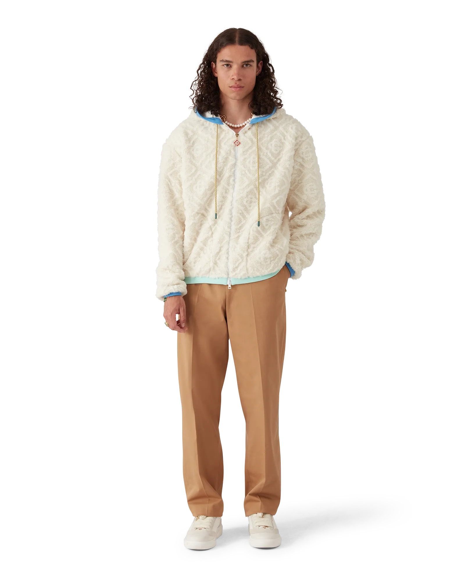 Monogram Jacquard Fleece Jacket