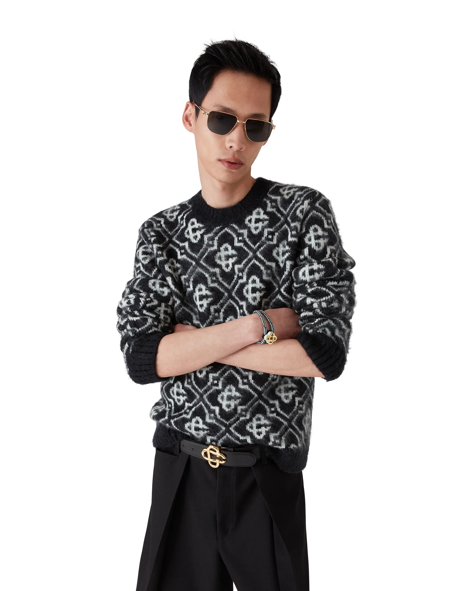 Mohair Monogram Jumper