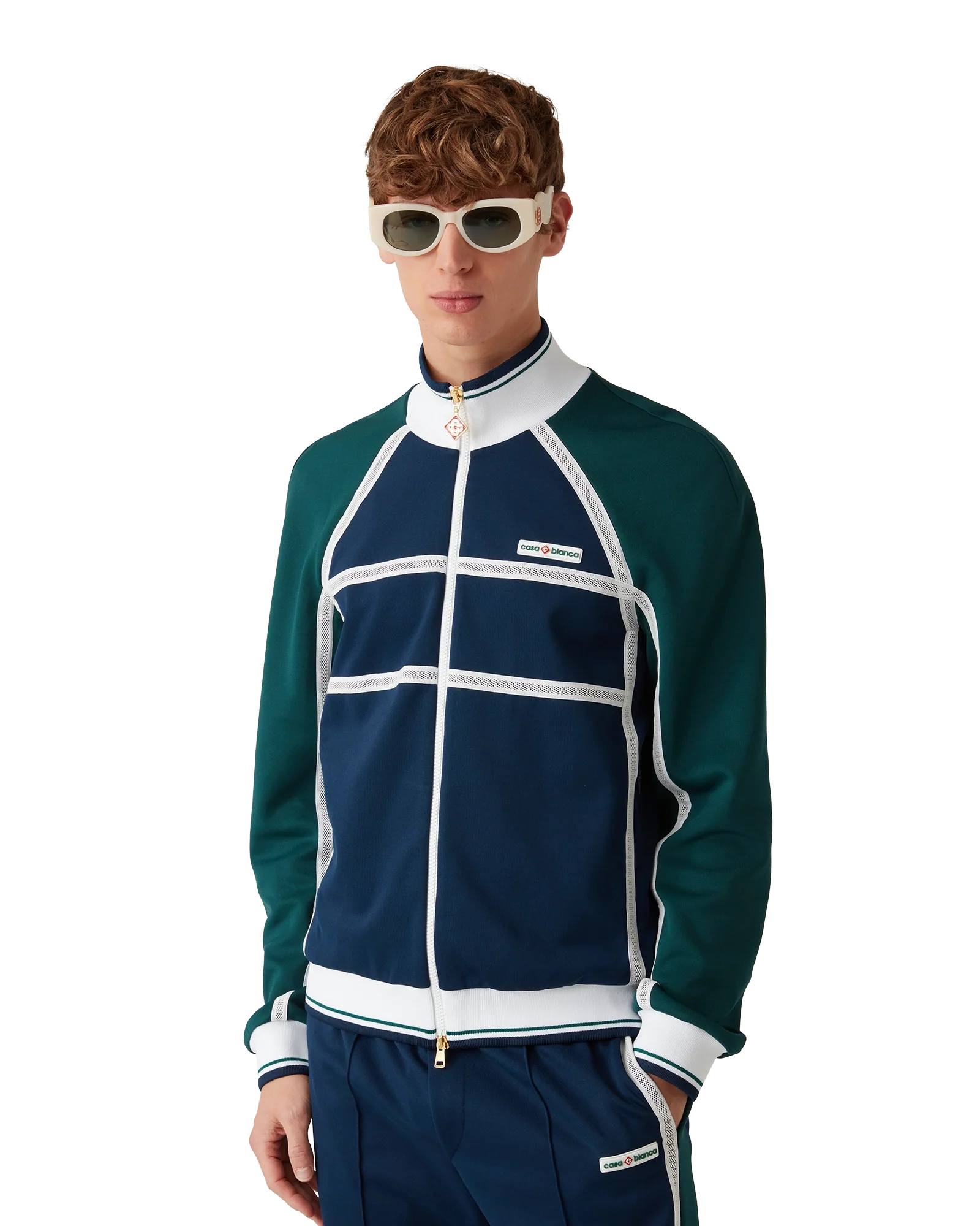 Mesh Tape Track Jacket