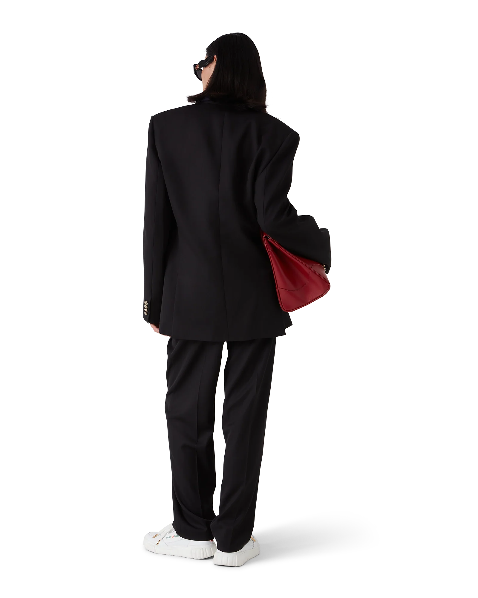 Wool Double Breasted Blazer