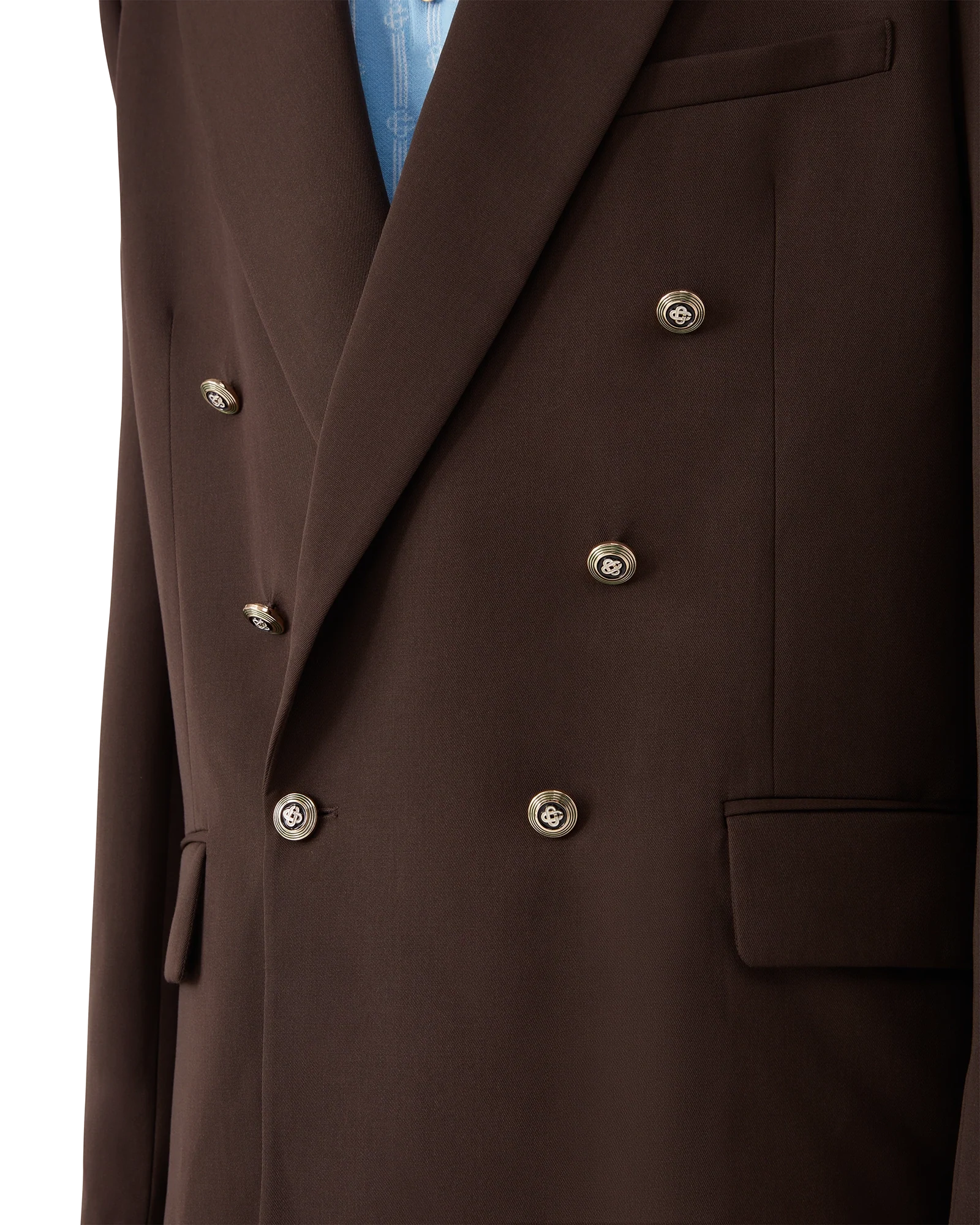 Wool Double Breasted Jacket