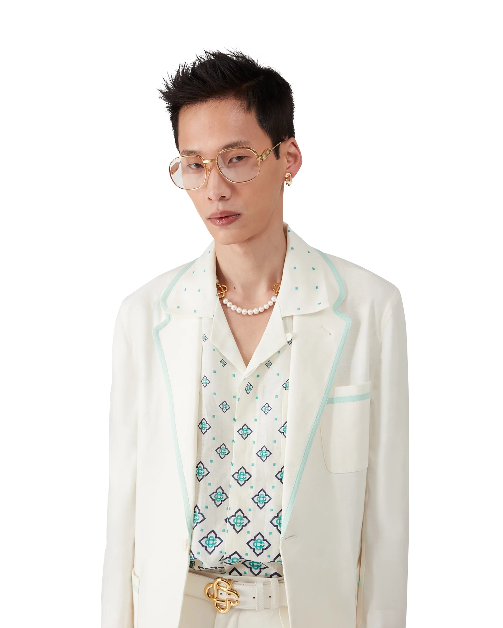 Linen Single Breasted Jacket