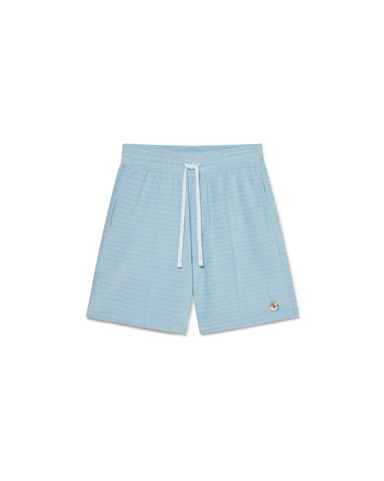 Velour Stripe Shorts