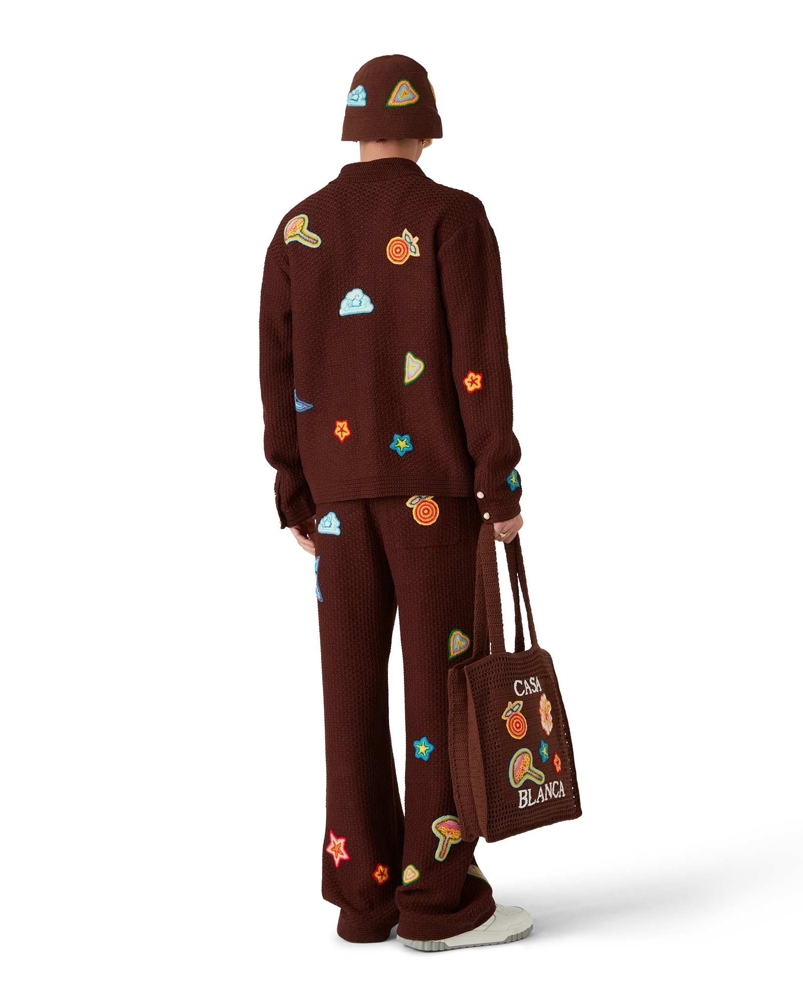 Motif Crochet Trousers