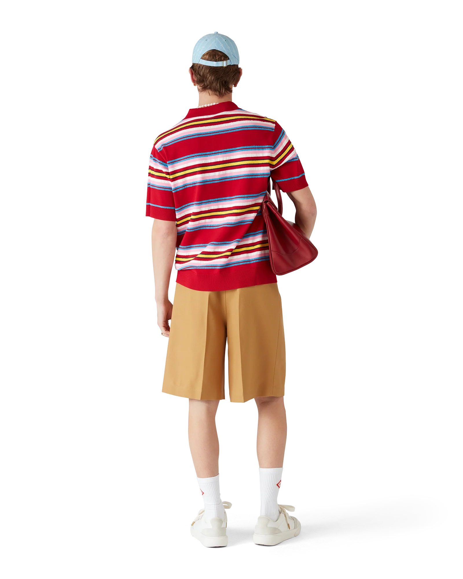 Wool Pleated Shorts