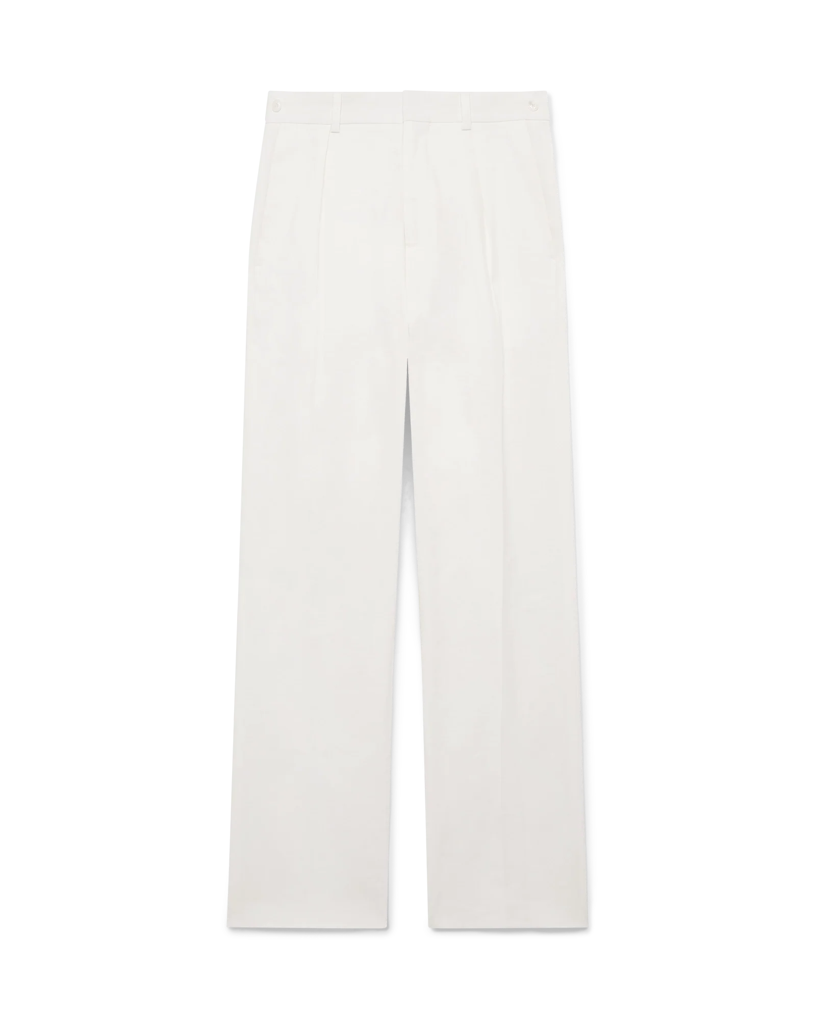Linen Pleated Trousers