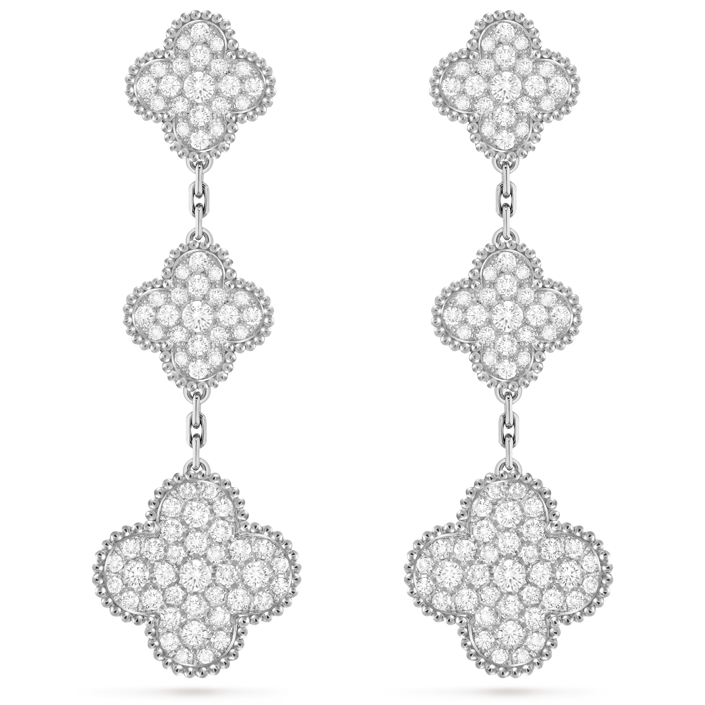 AV Magic pendant earrings, 3 motifs
