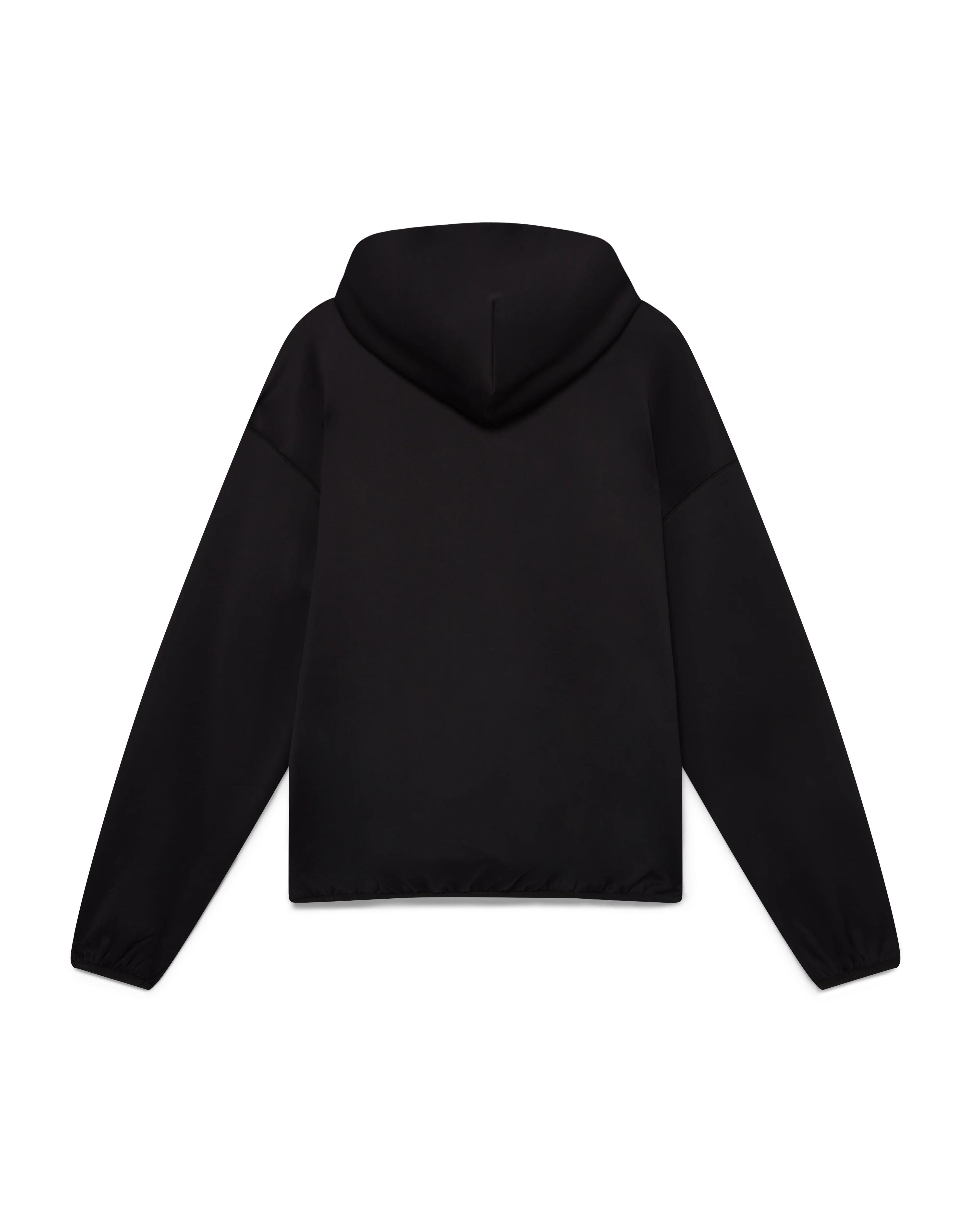 Oversized Panelled Hooded Sweatshirt