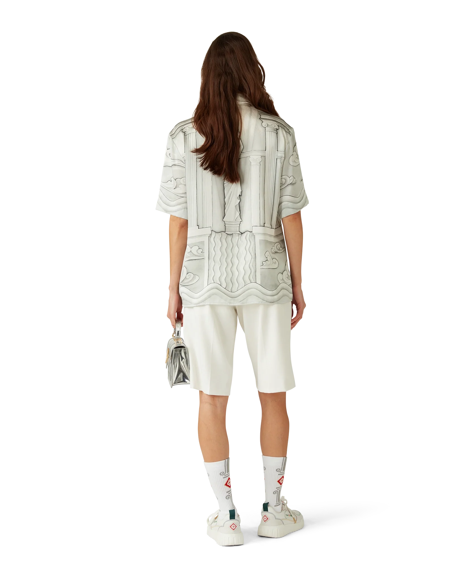 Sacred Stone Short Sleeve Silk Shirt