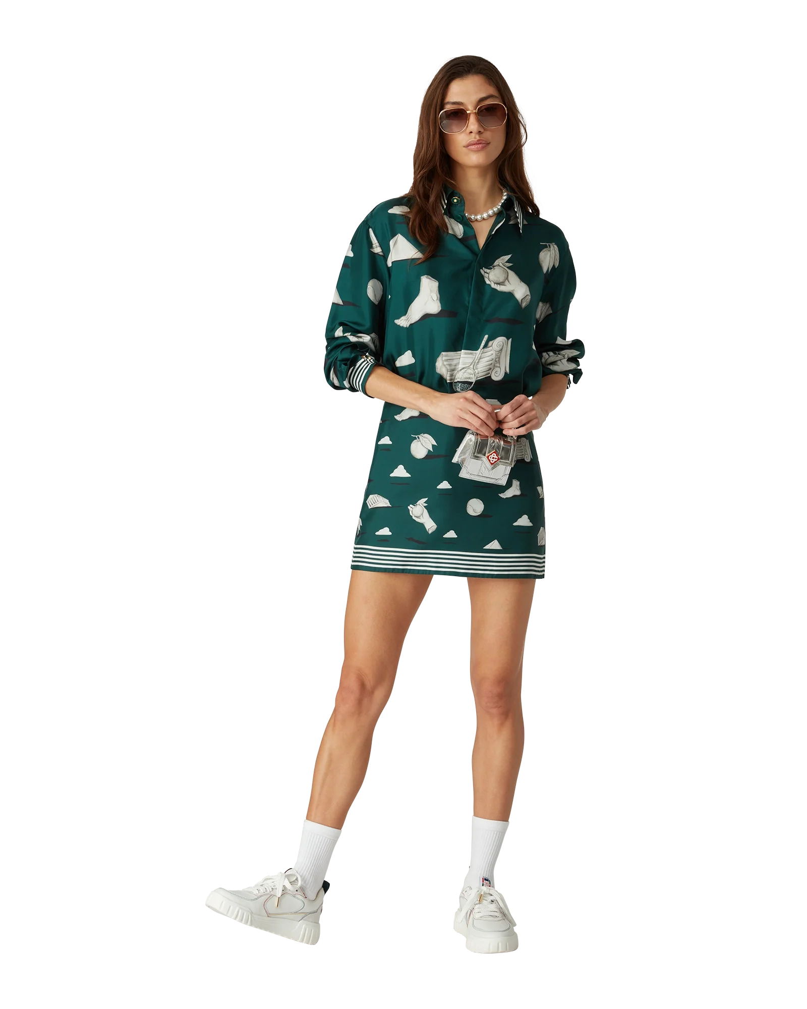 Metaphysical Silk Long Sleeve Shirt