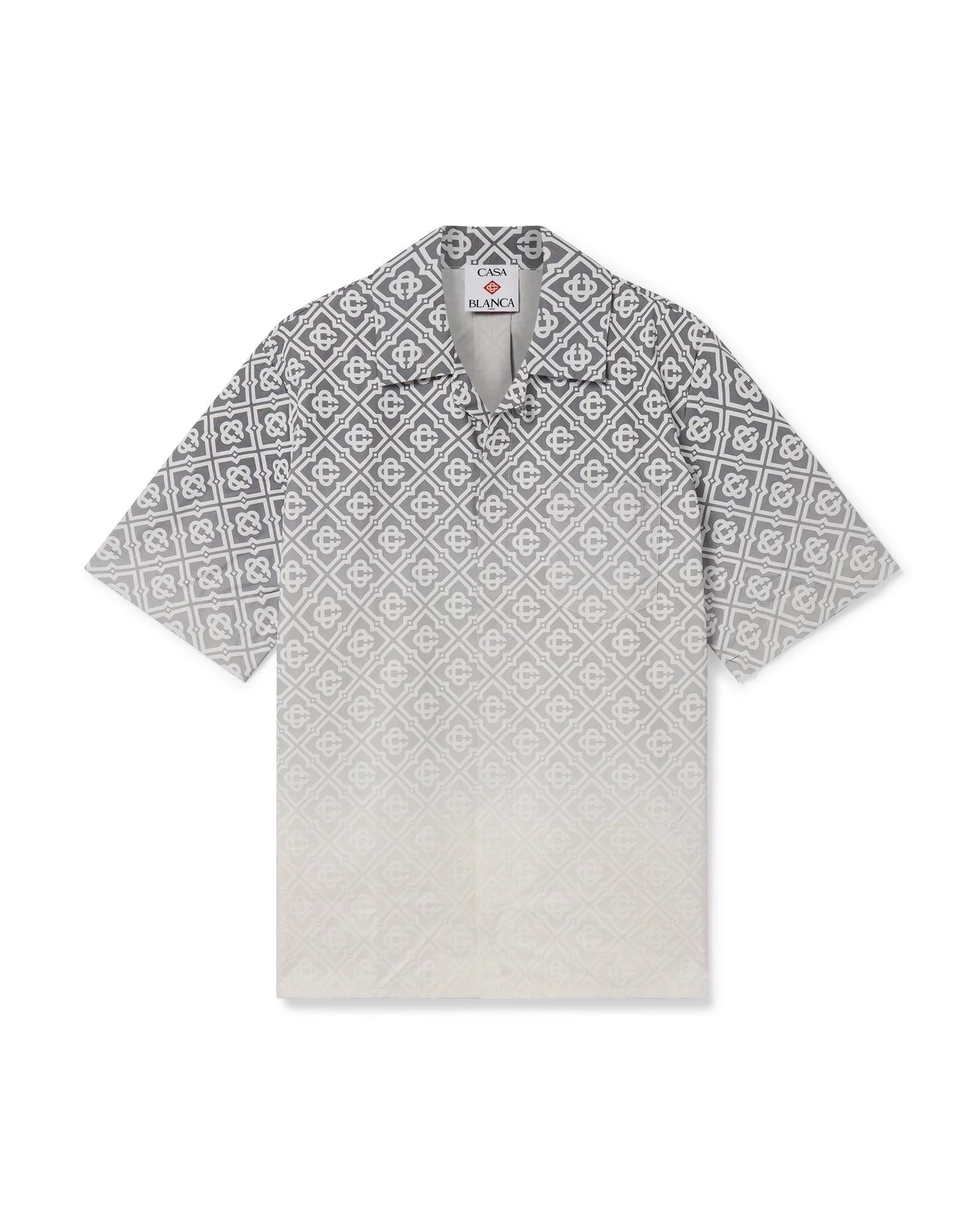 Monogram Gradient Short Sleeve Shirt