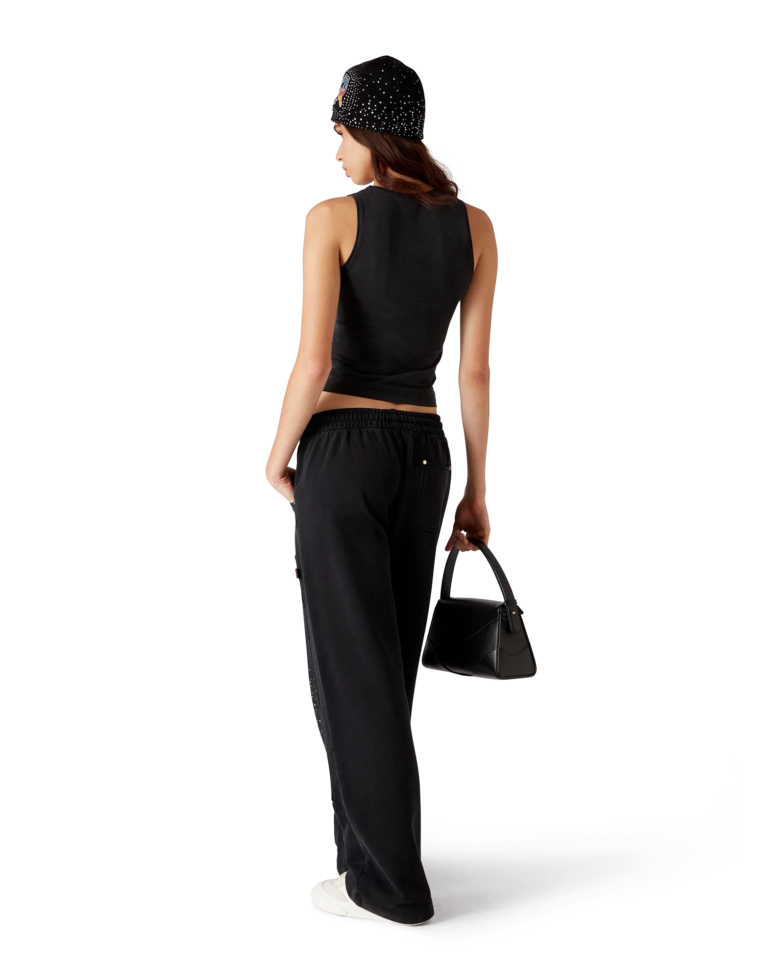 La Prémonition Crystal Embellished Sweatpants