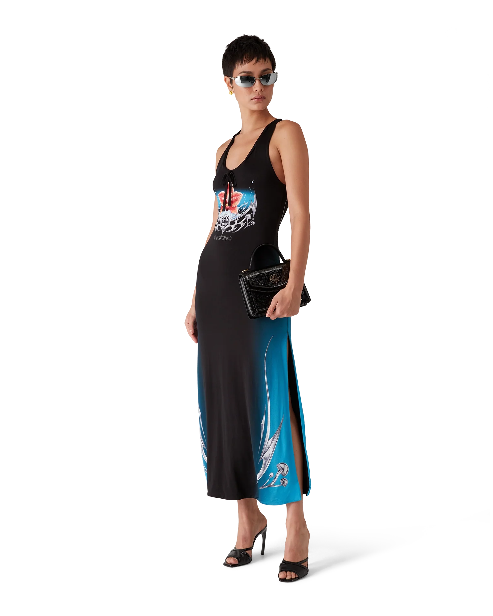Blades Slinky Jersey Dress
