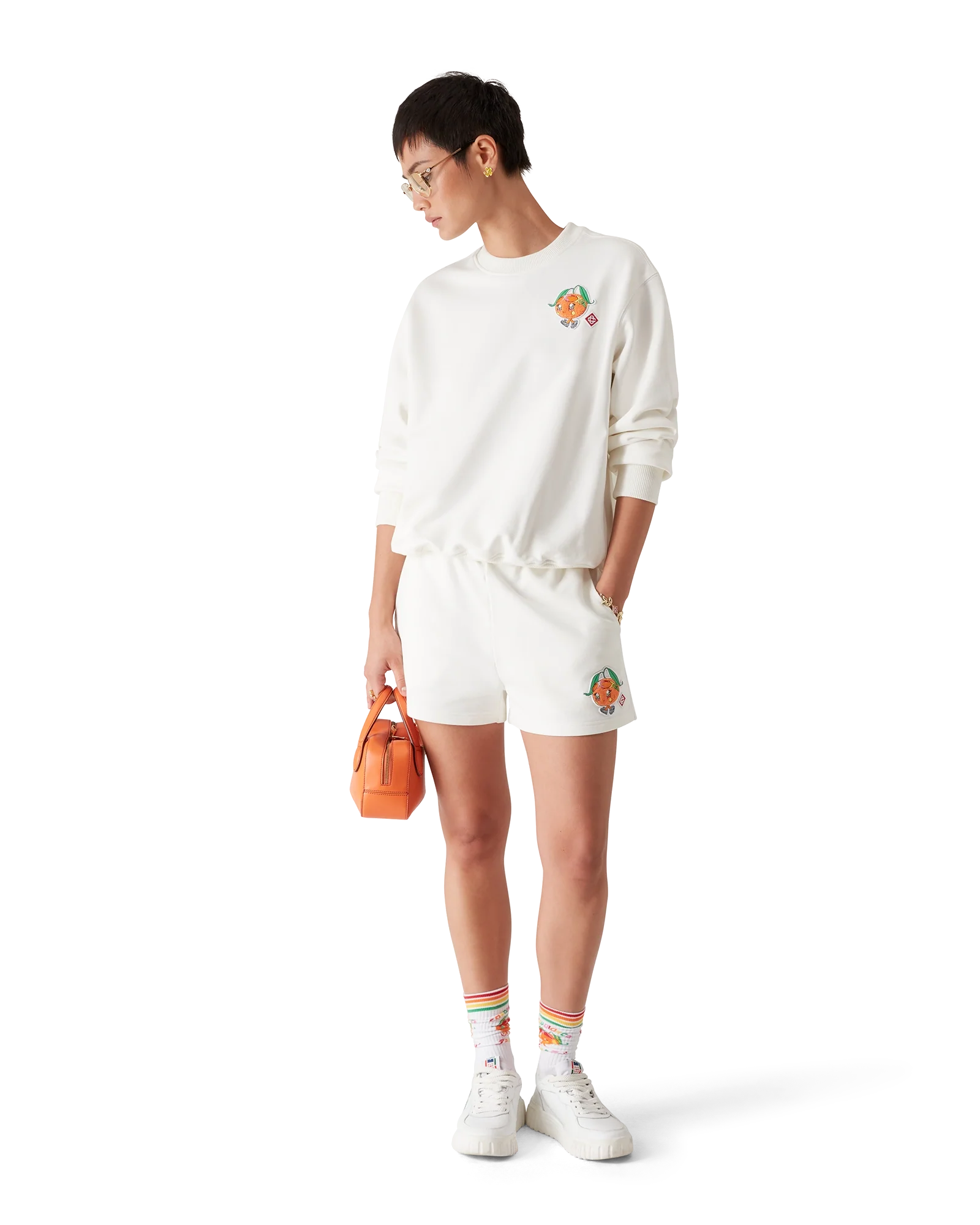 Orange Mascot Sweatshirt