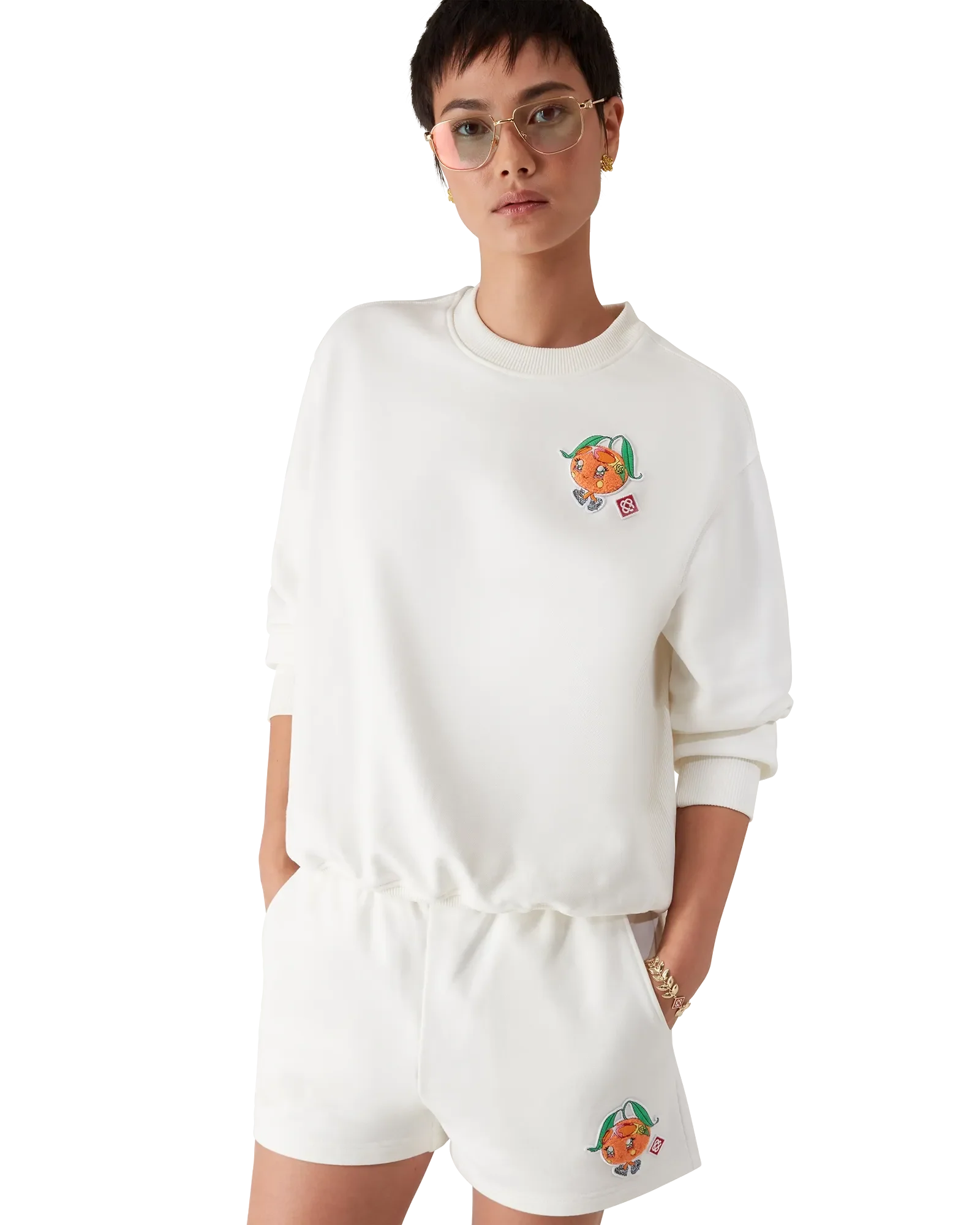 Orange Mascot Sweatshirt