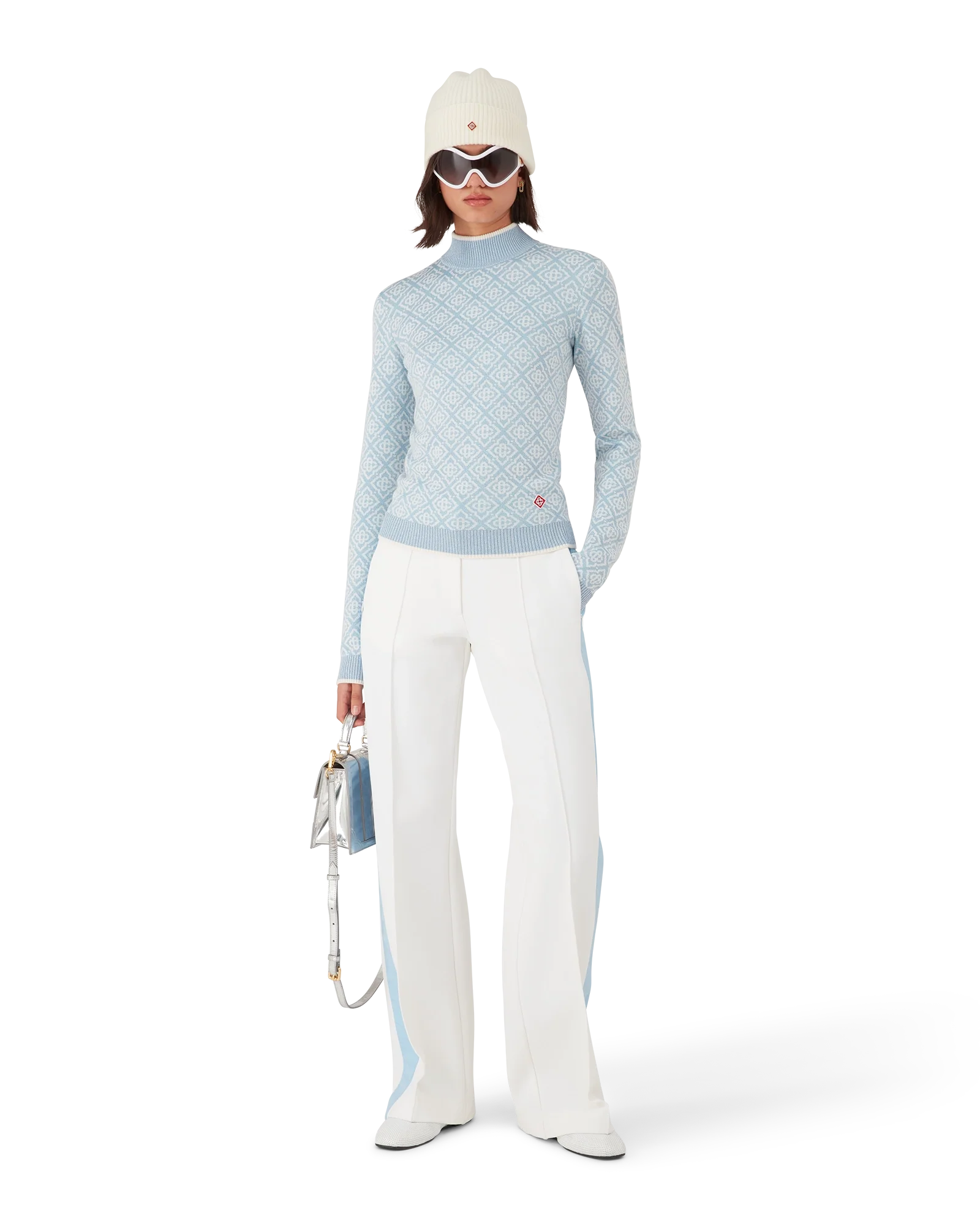 Ski Monogram High Neck Top