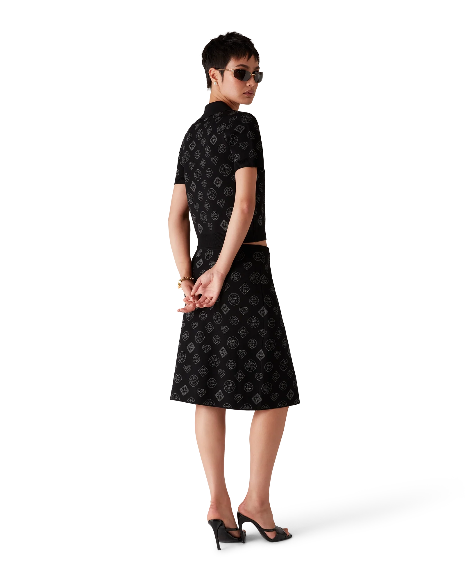 Monogram Jacquard Polo